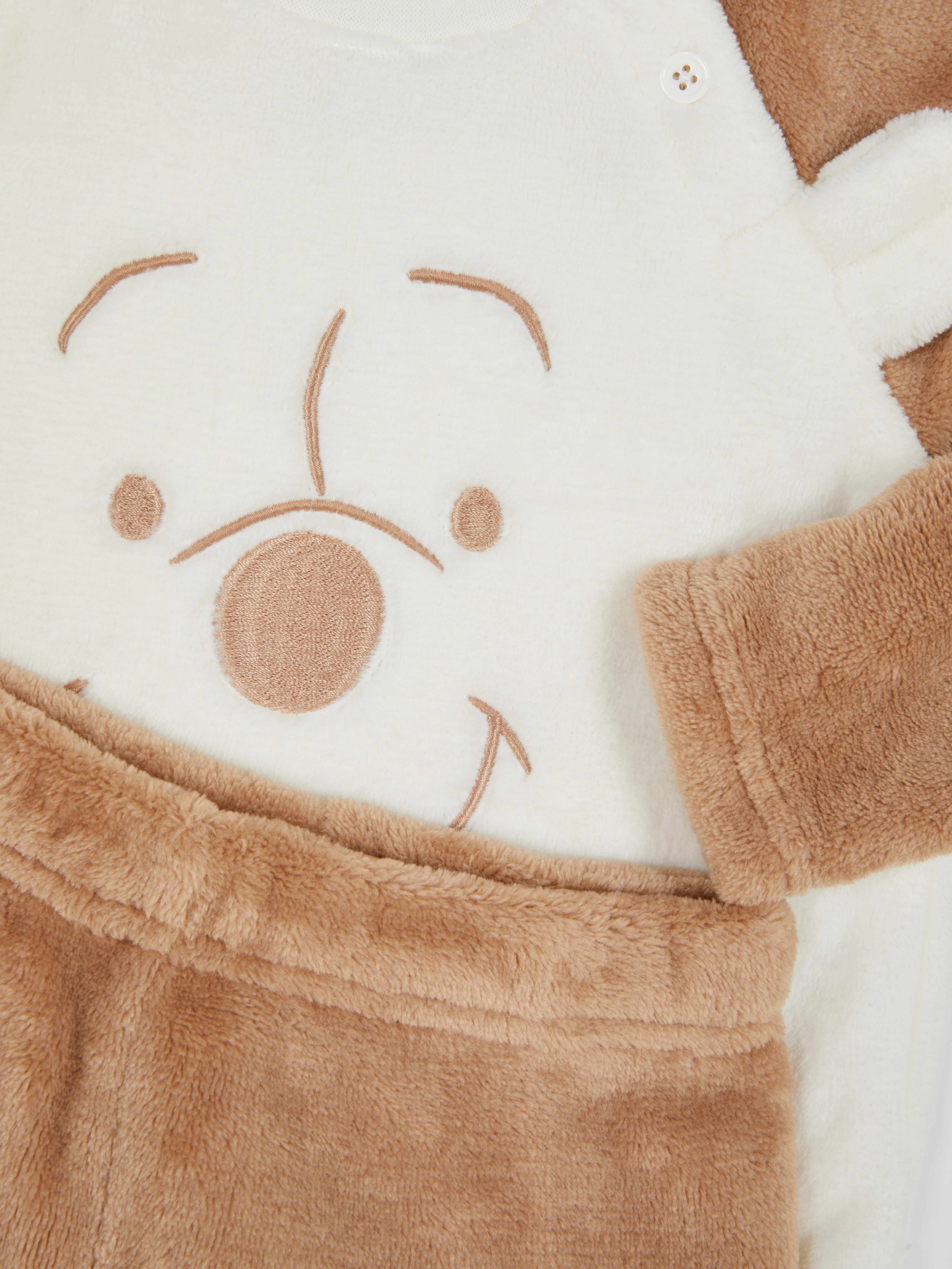 Baby Girls Beige 6-36mths | Disney’s Winnie the Pooh Fleece Pajamas