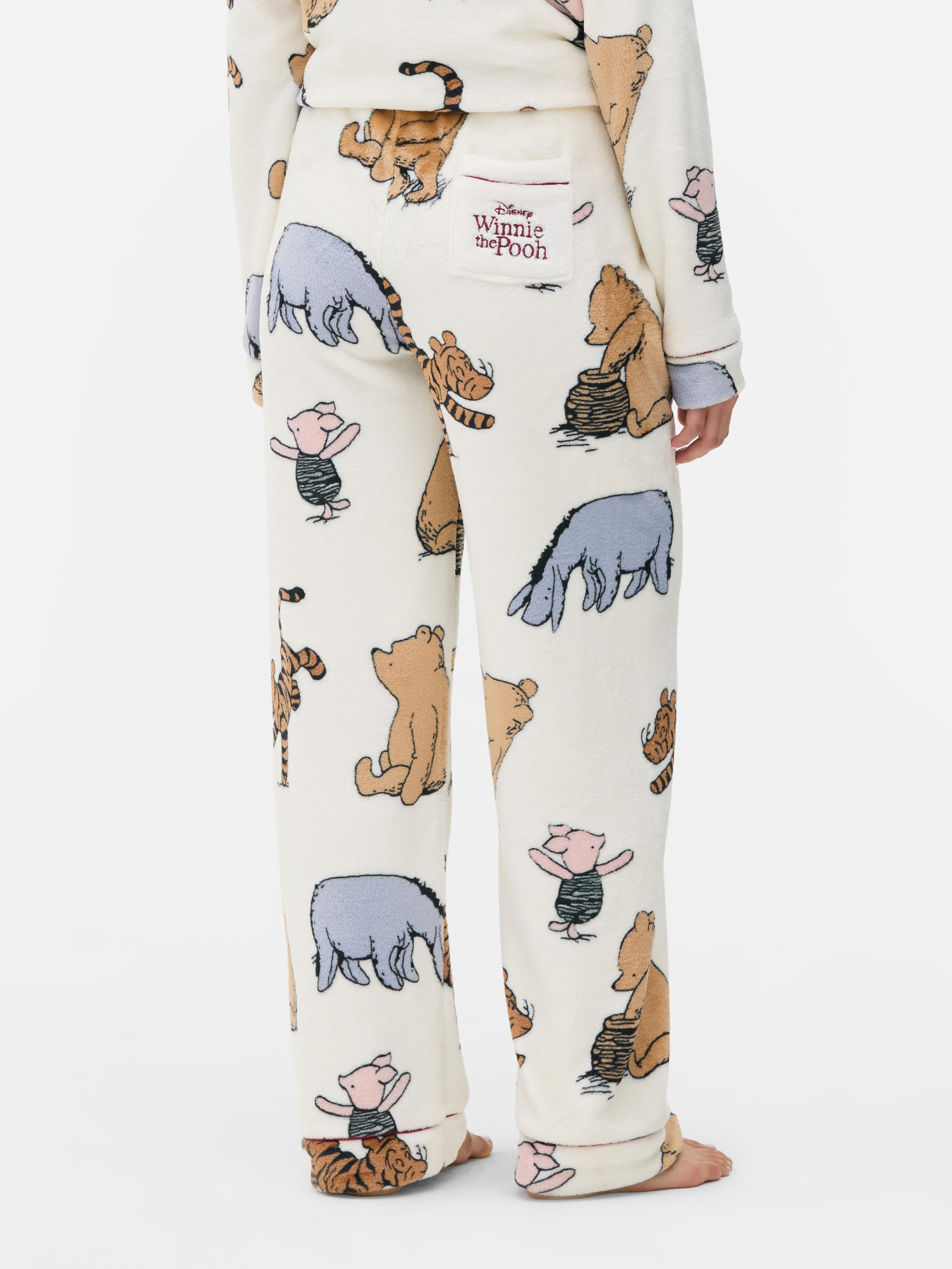 Pantaloni pigiama felpati Winnie The Pooh Disney