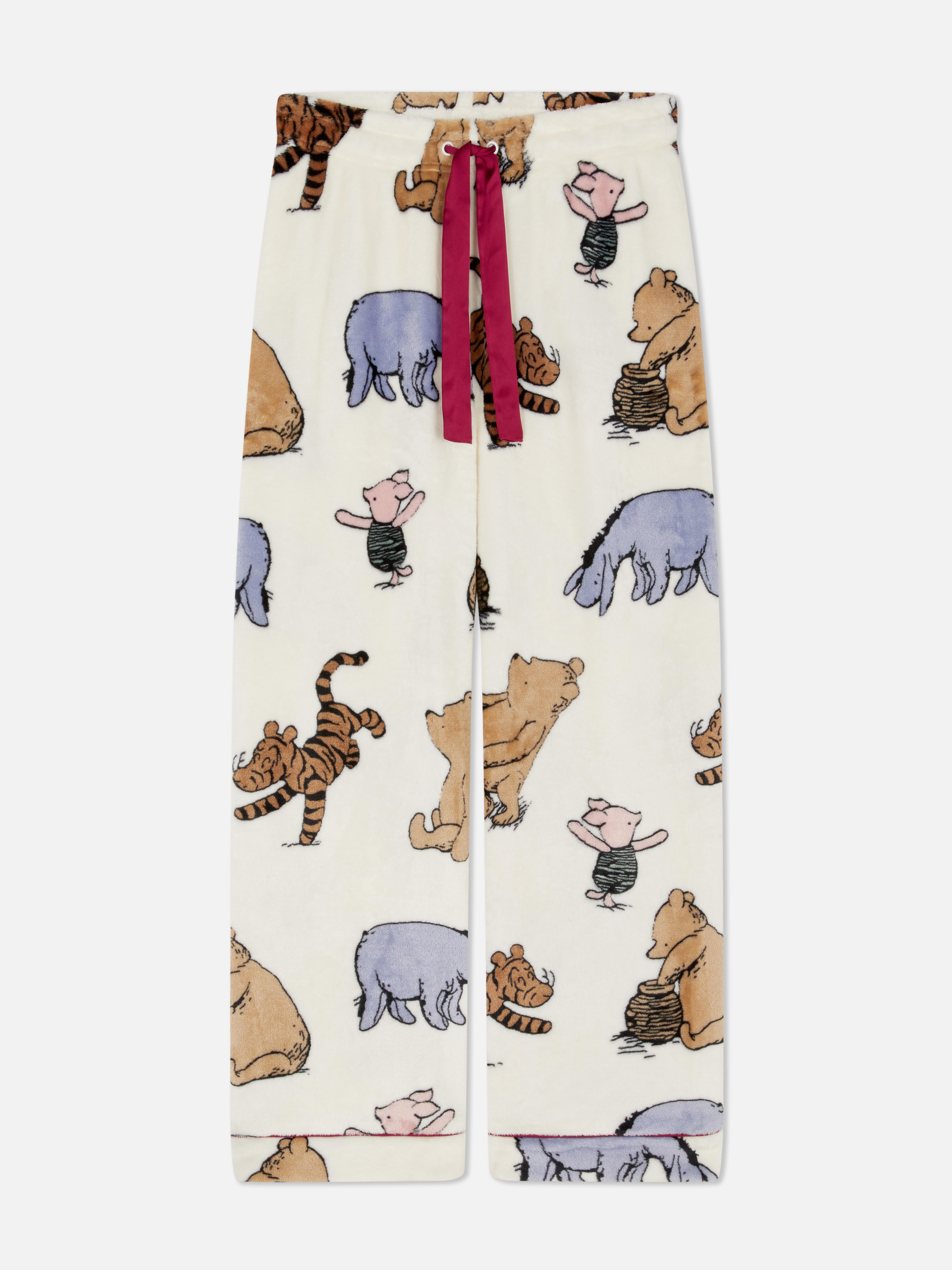 Pantaloni pigiama felpati Winnie The Pooh Disney
