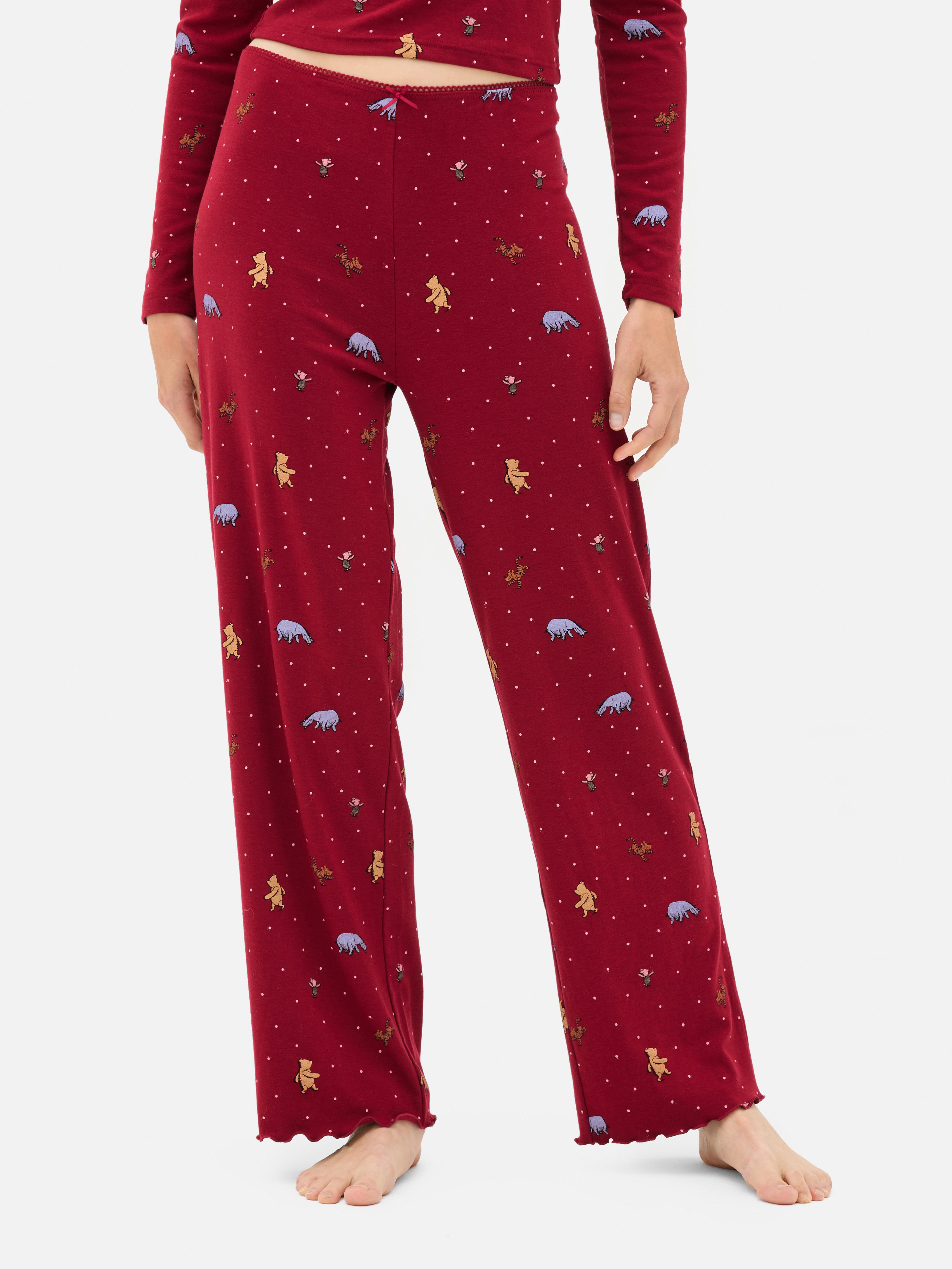 Disney’s Winnie the Pooh Wide Leg Pajama Bottoms