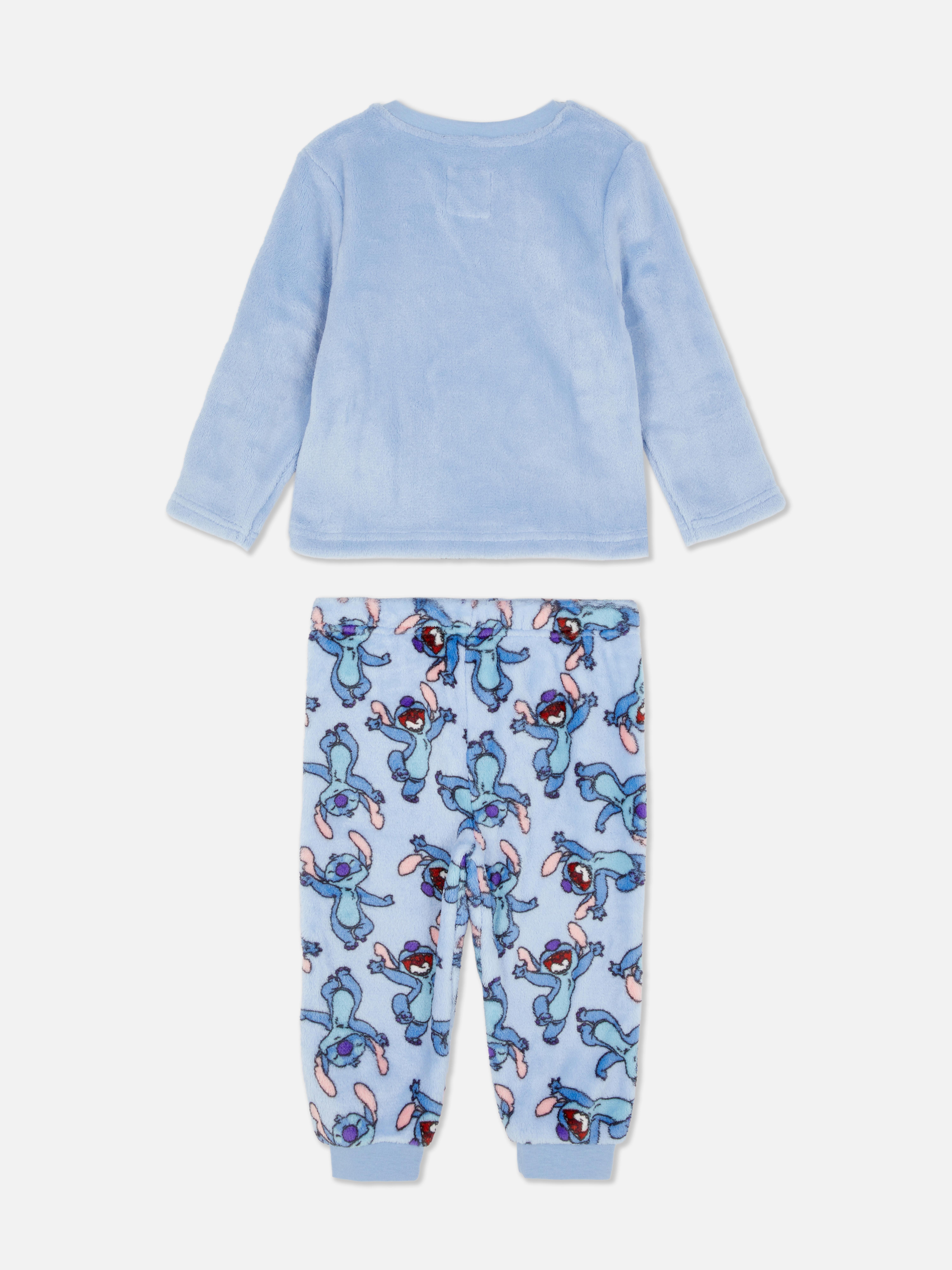 Baby Boys Blue 6-36mths | Disney’s Stitch Fleece Pajamas