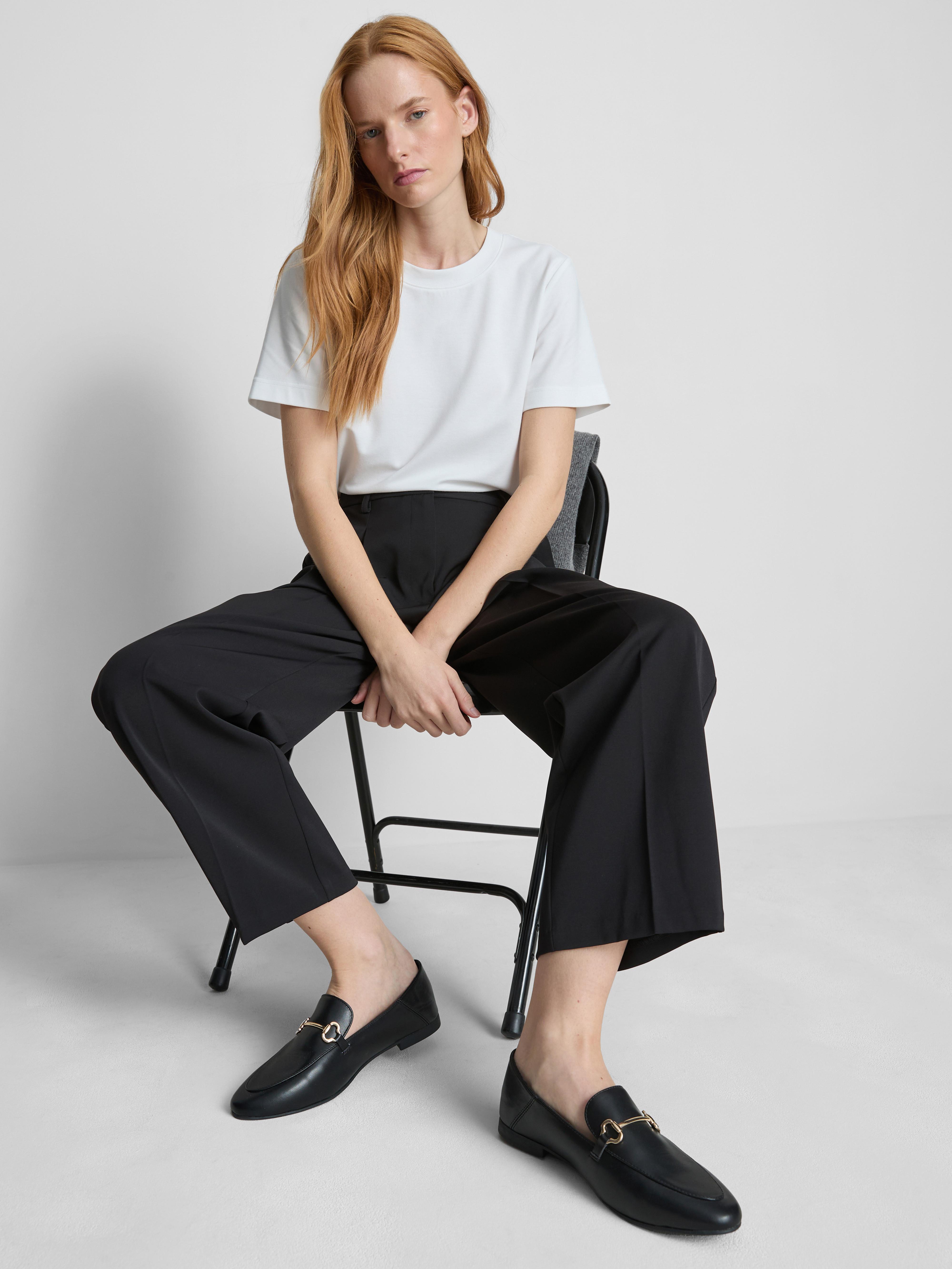 Lila Straight Leg Trousers | Short Length