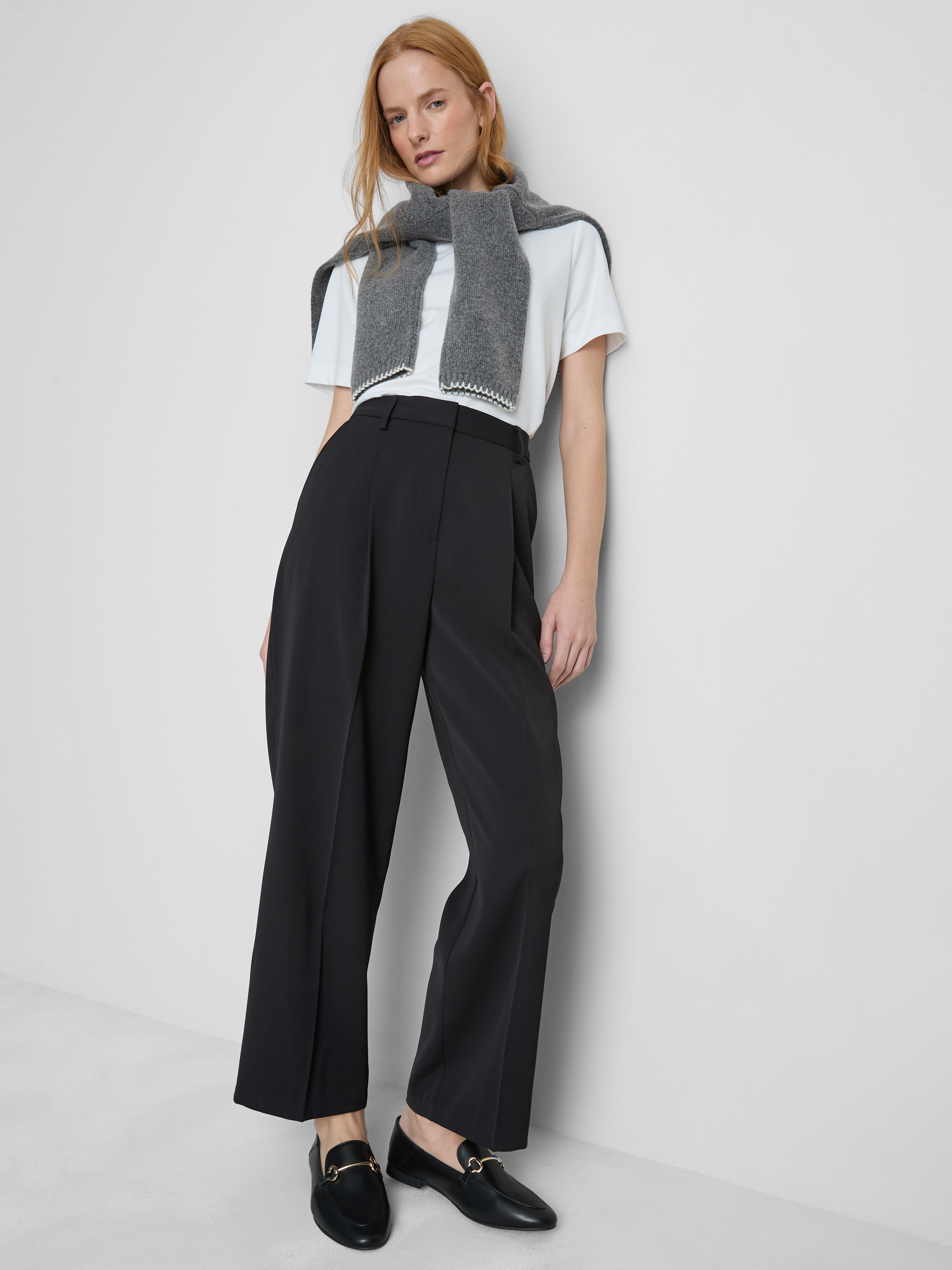 Lila Straight Leg Trousers | Short Length