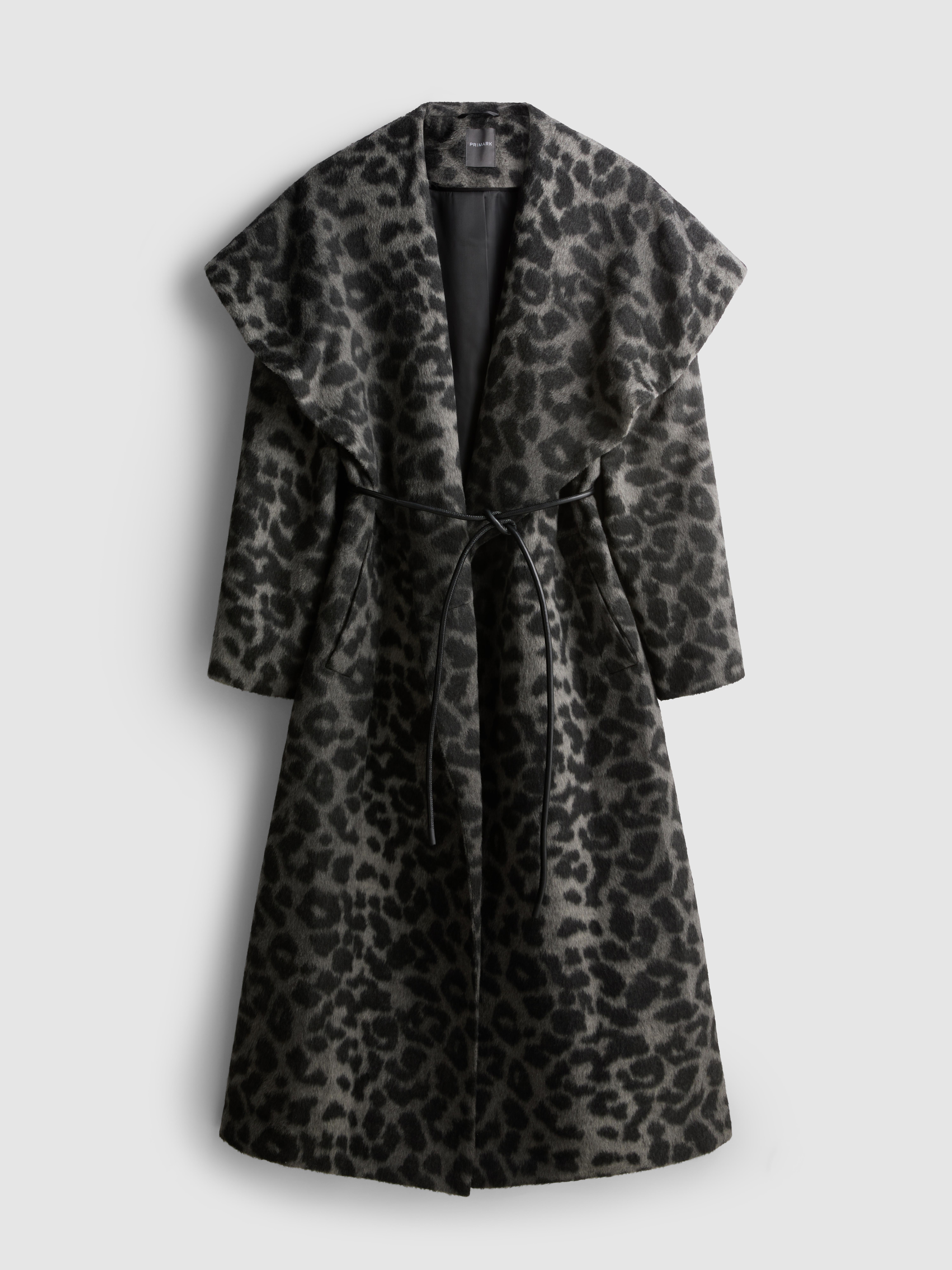 Printed Longline Fallaway Coat