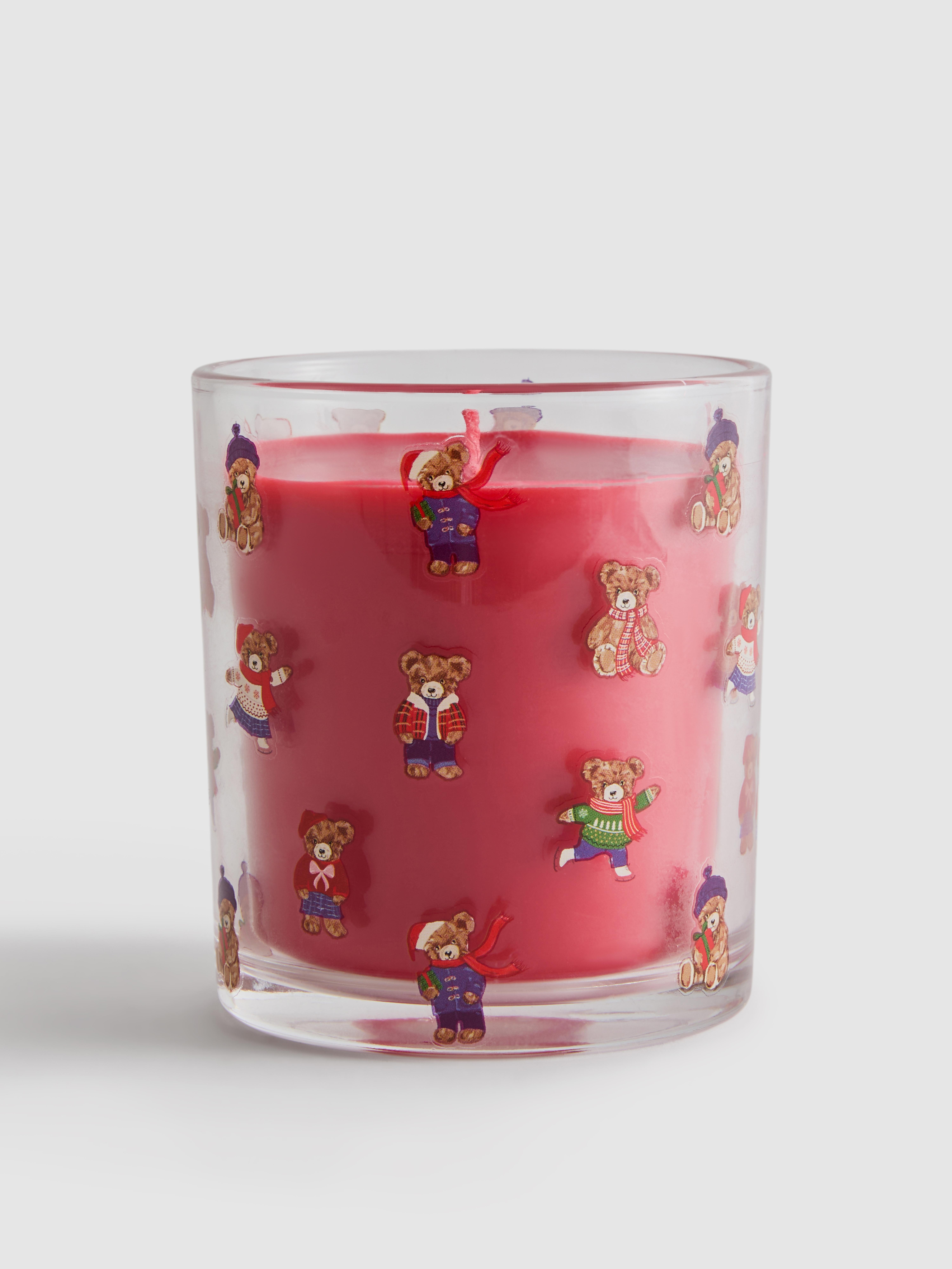 Vela Natal aroma frasco vidro