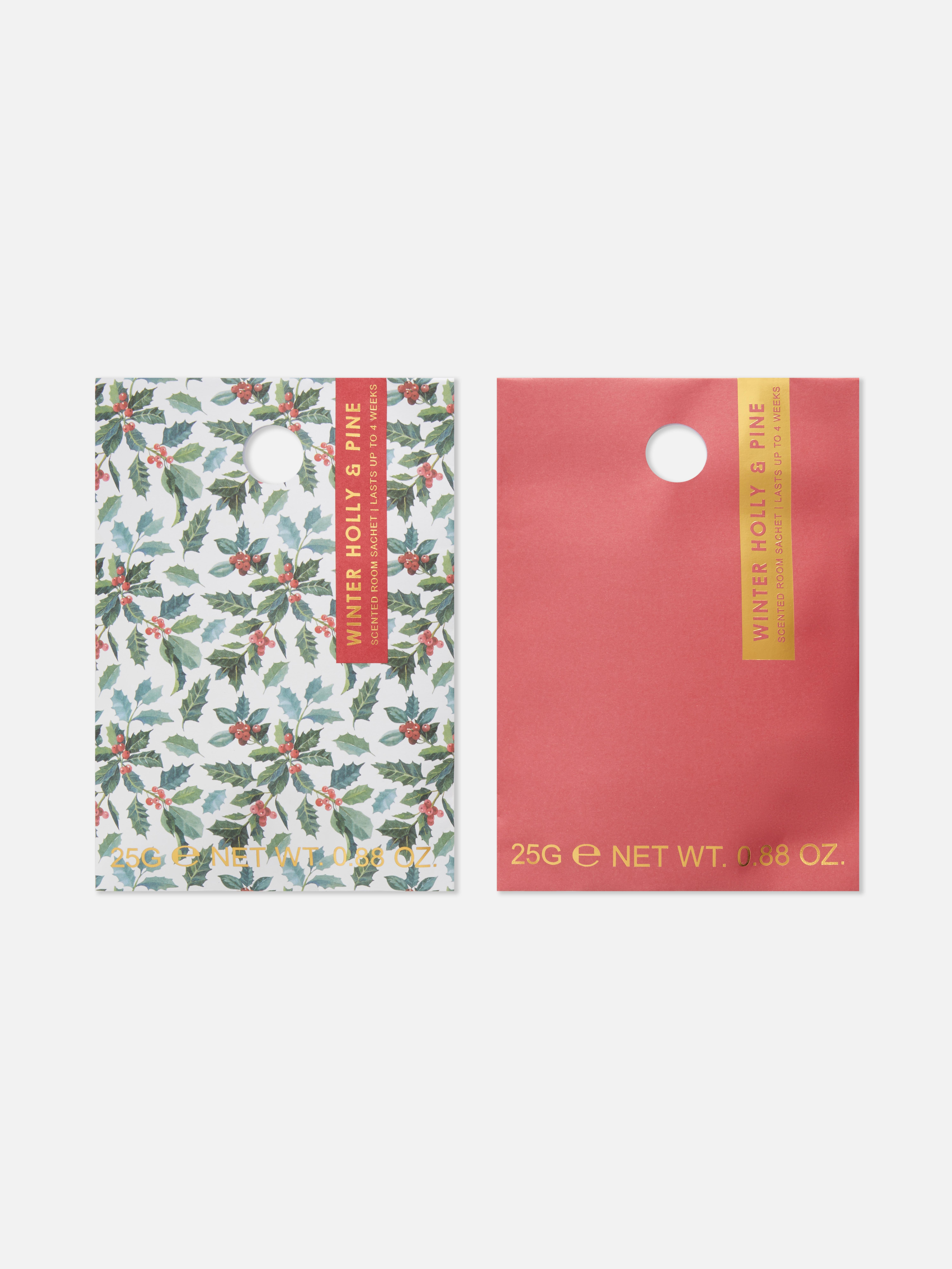 Lot de 2 sachets d'ambiance parfumés Vert foncé