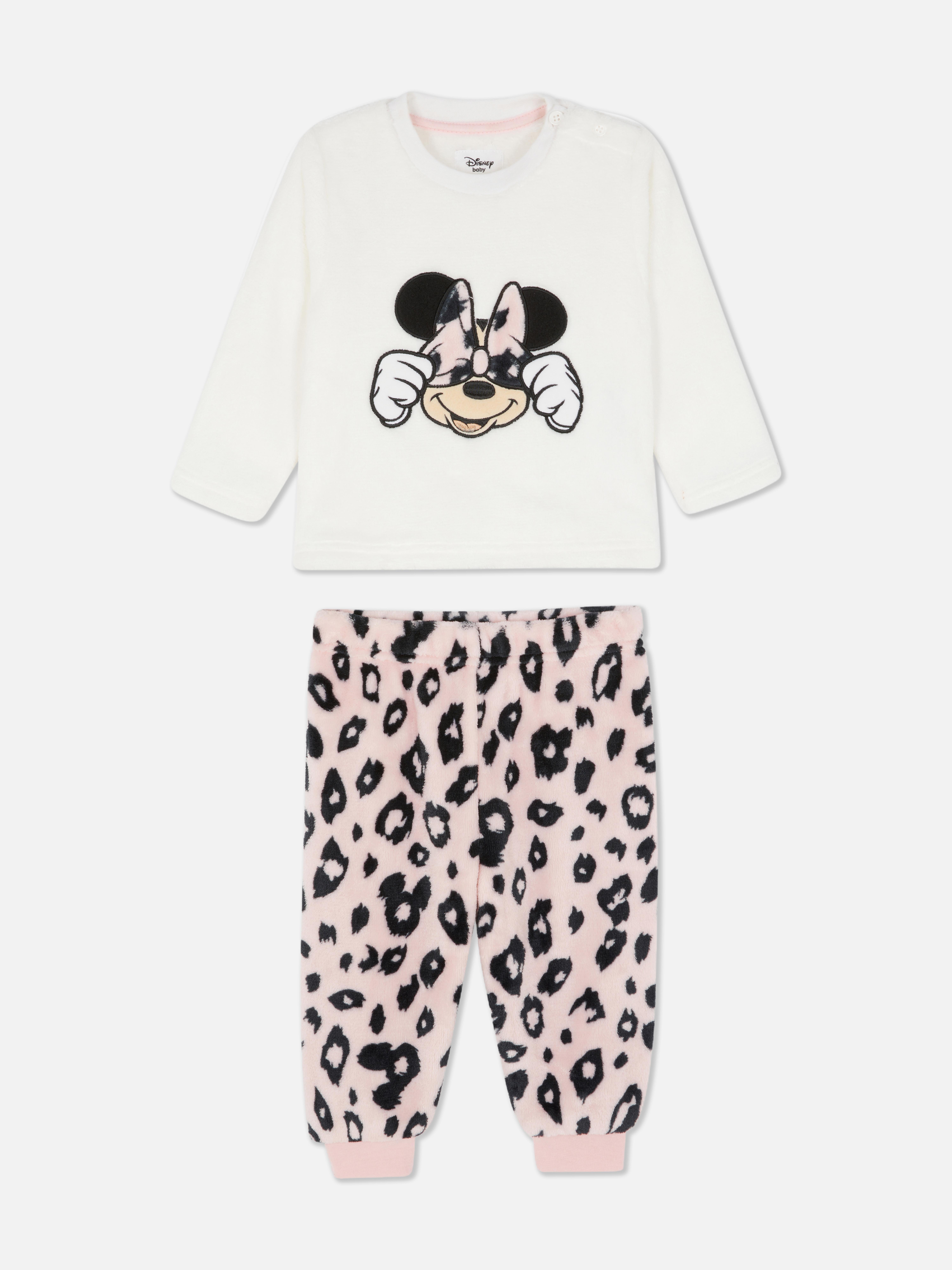 Baby Girls Pink 6-36mths | Disney’s Minnie Mouse Fleece Pajamas