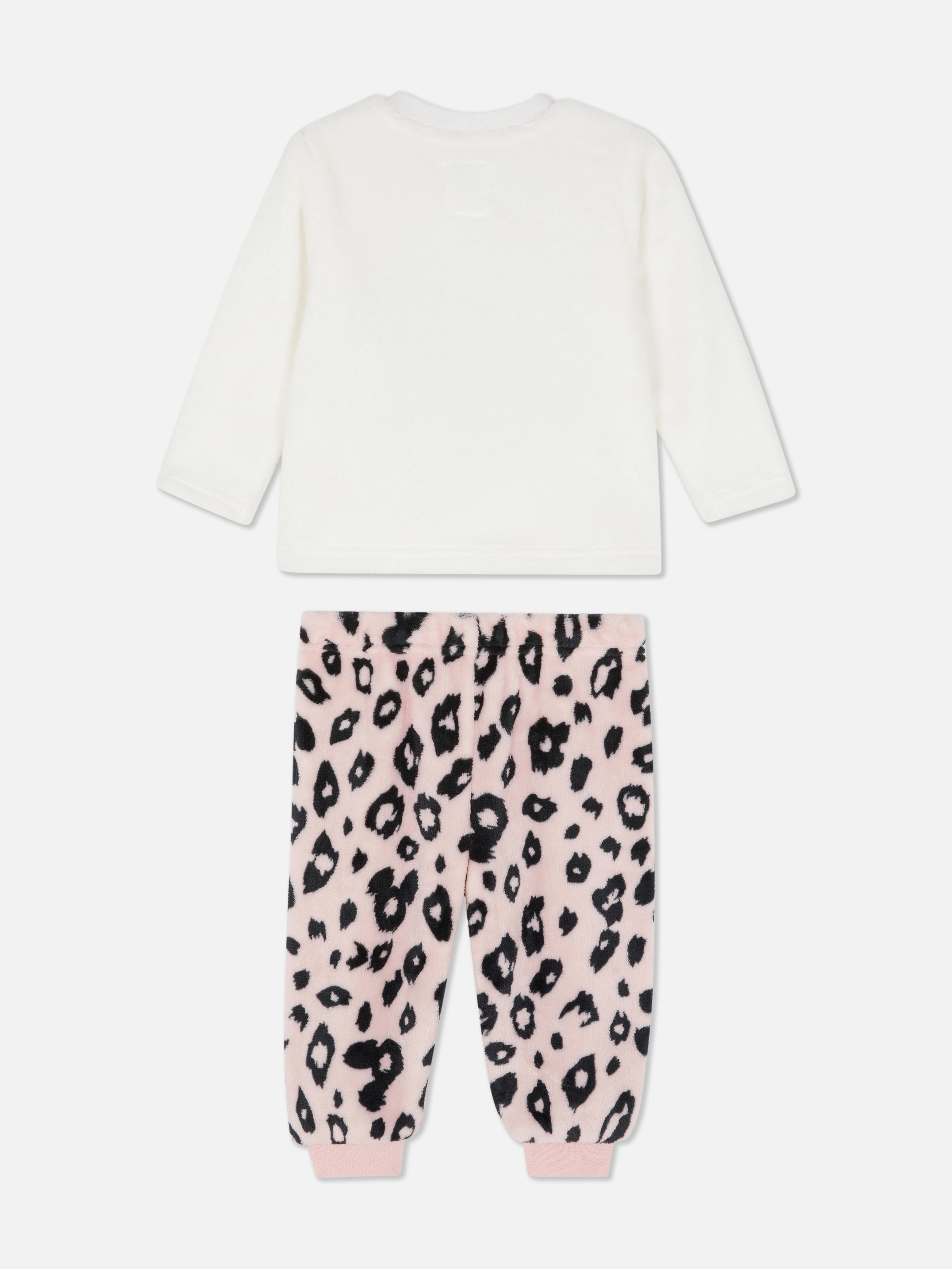 Baby Girls Pink 6-36mths | Disney’s Minnie Mouse Fleece Pajamas