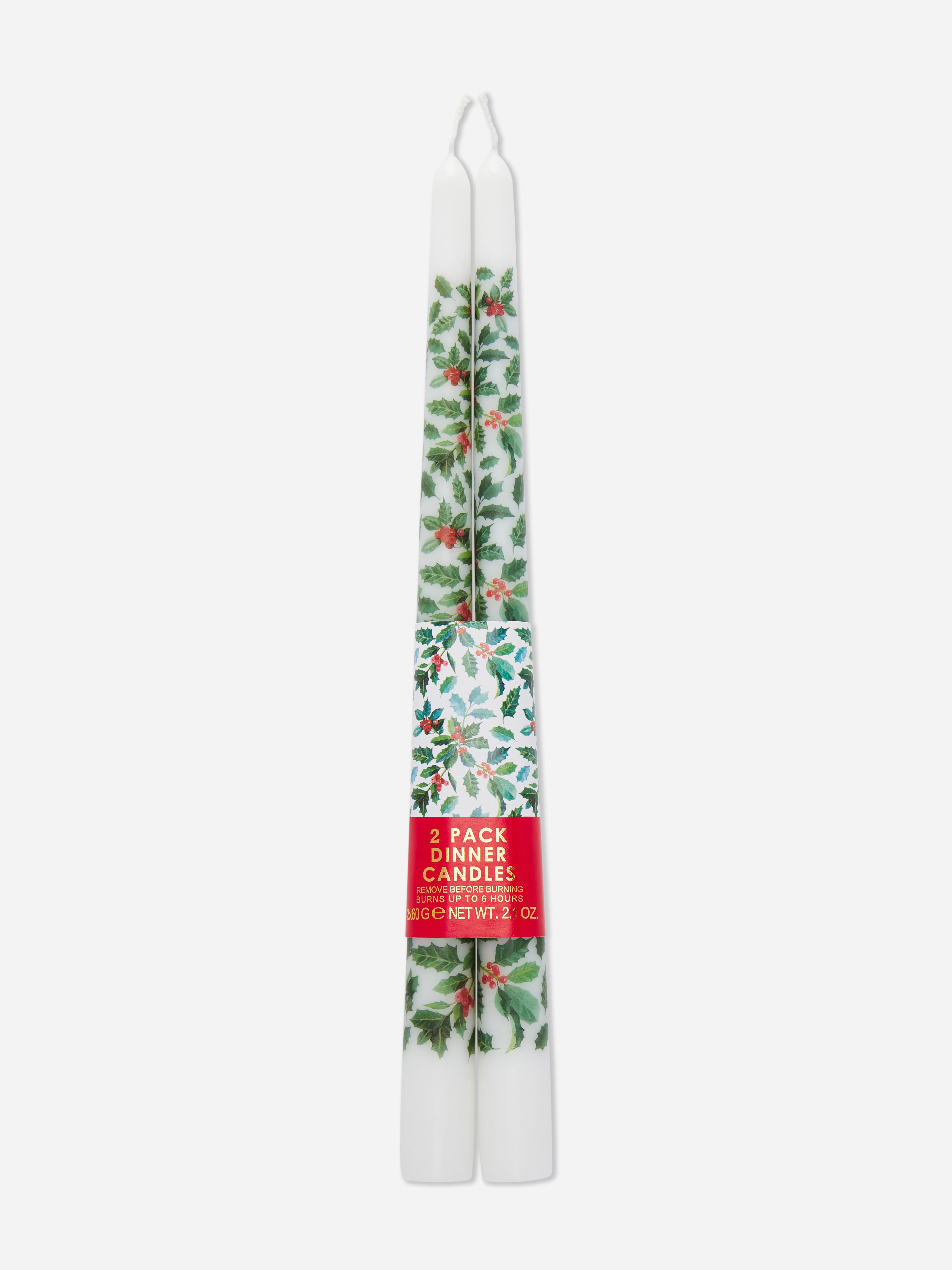 Weihnachts-Dinnerkerzen