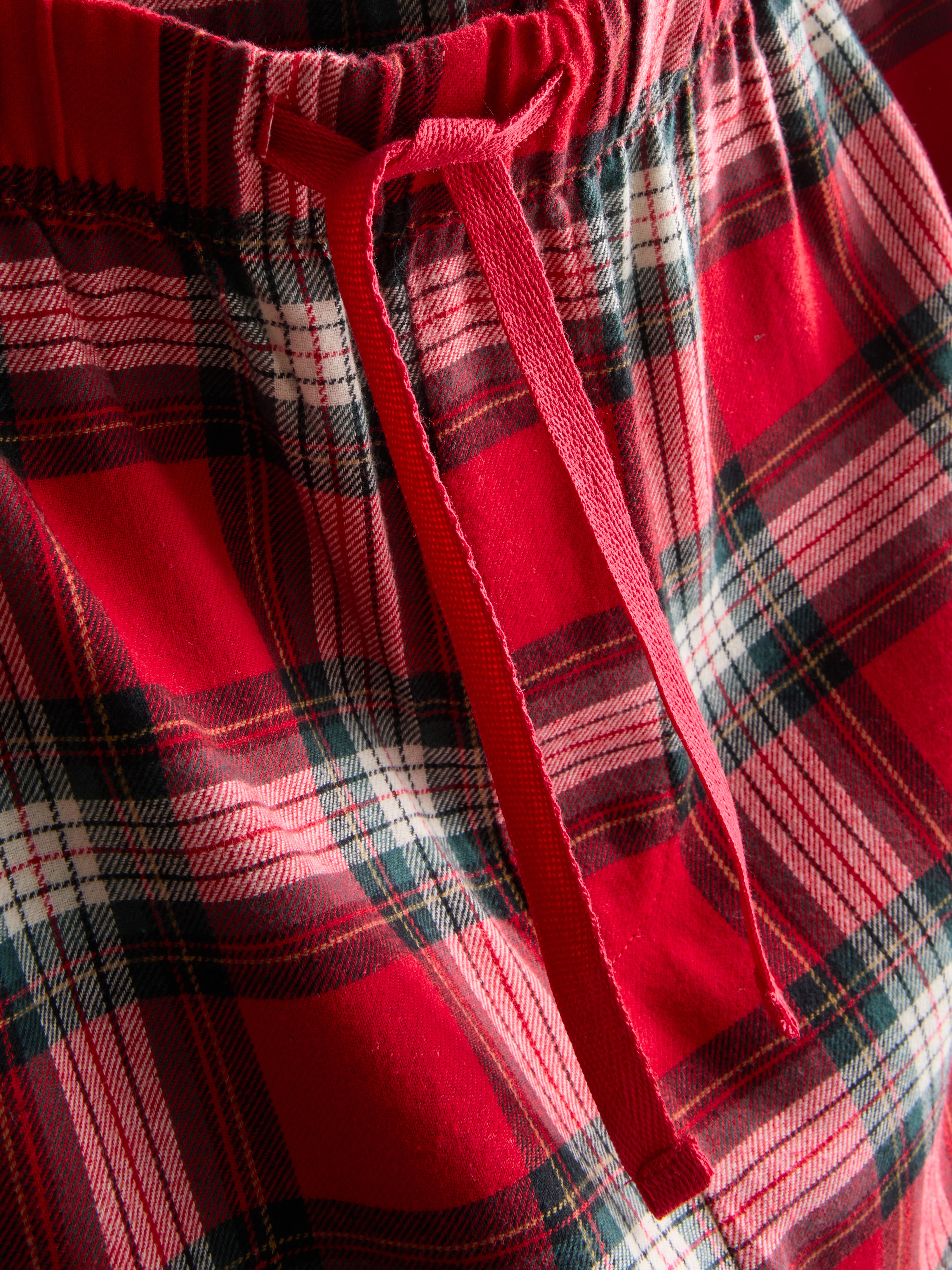 Men's  Red Check Family Christmas Pyjamas