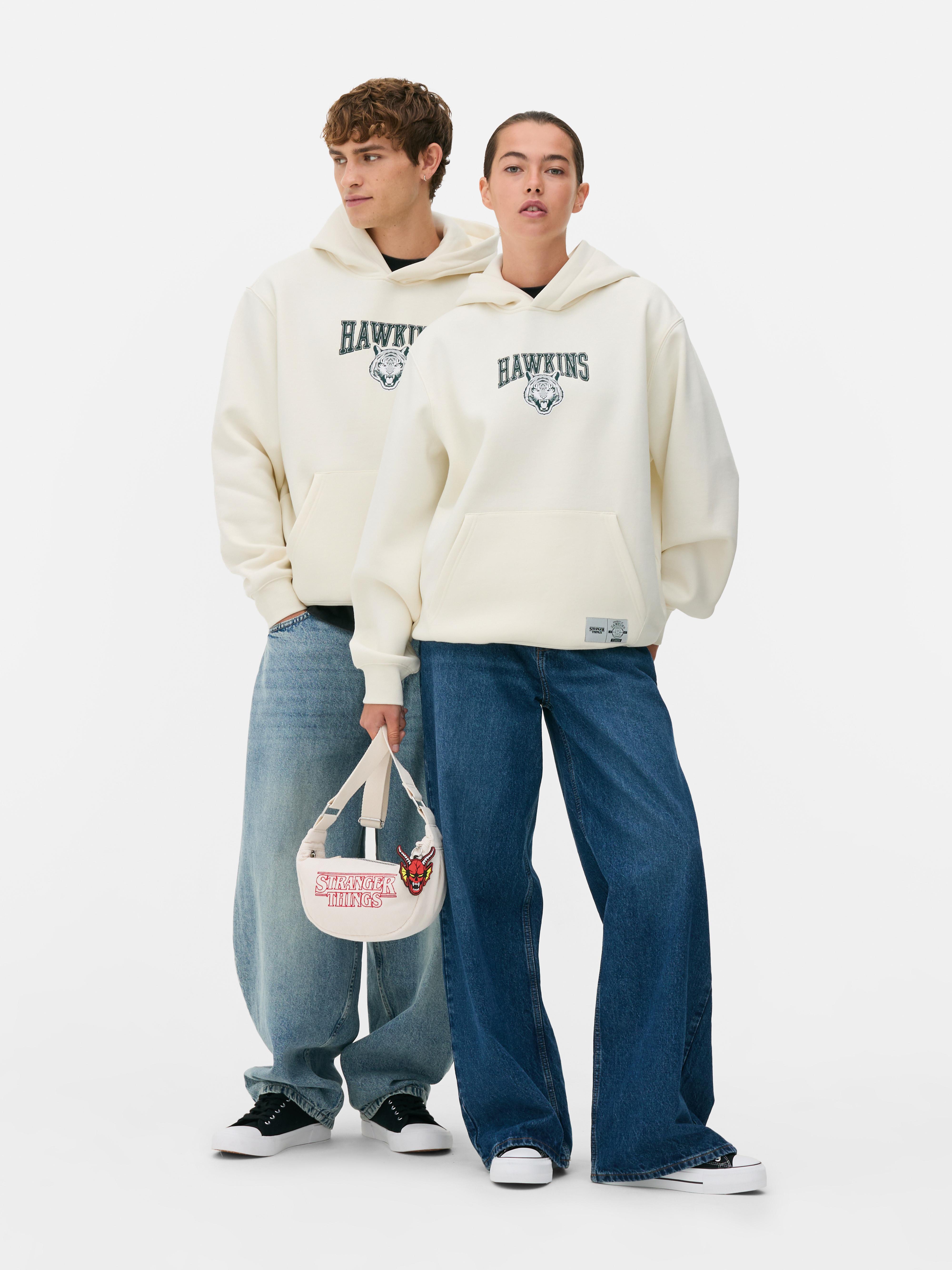 Sweat à capuche Stranger Things Hawkins