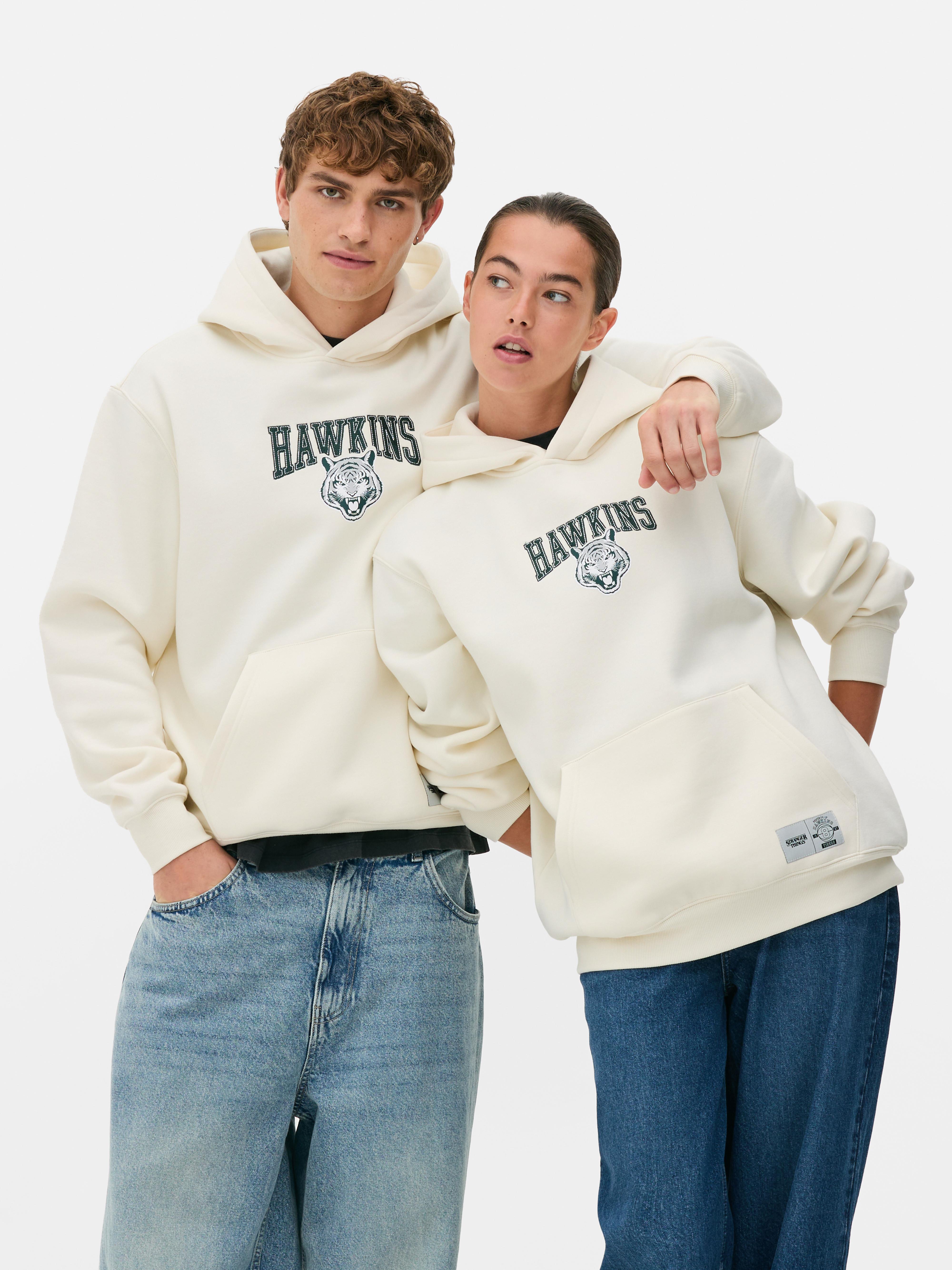 Sweat à capuche Stranger Things Hawkins
