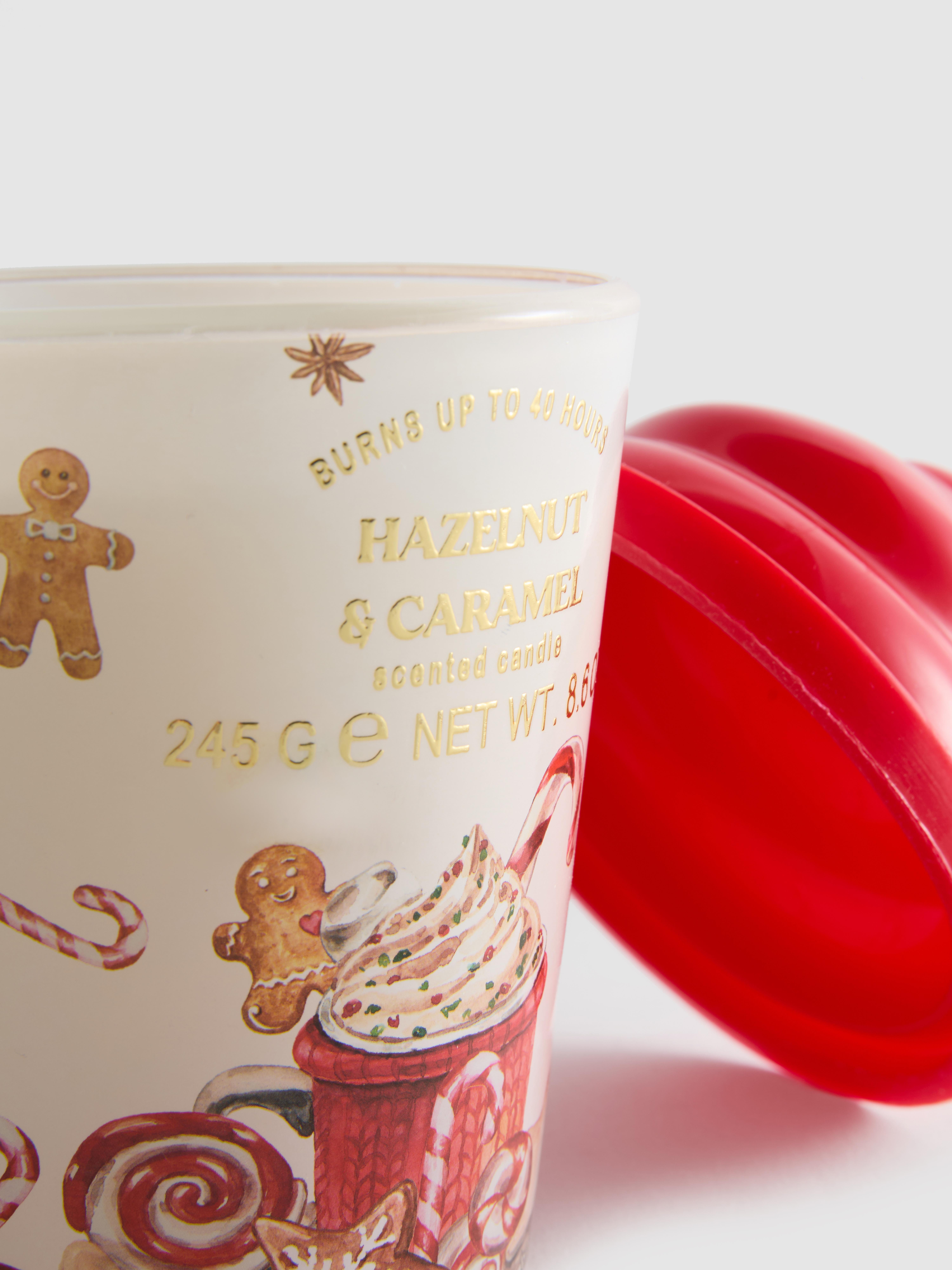 Scented Christmas Candle In Lidded Jar