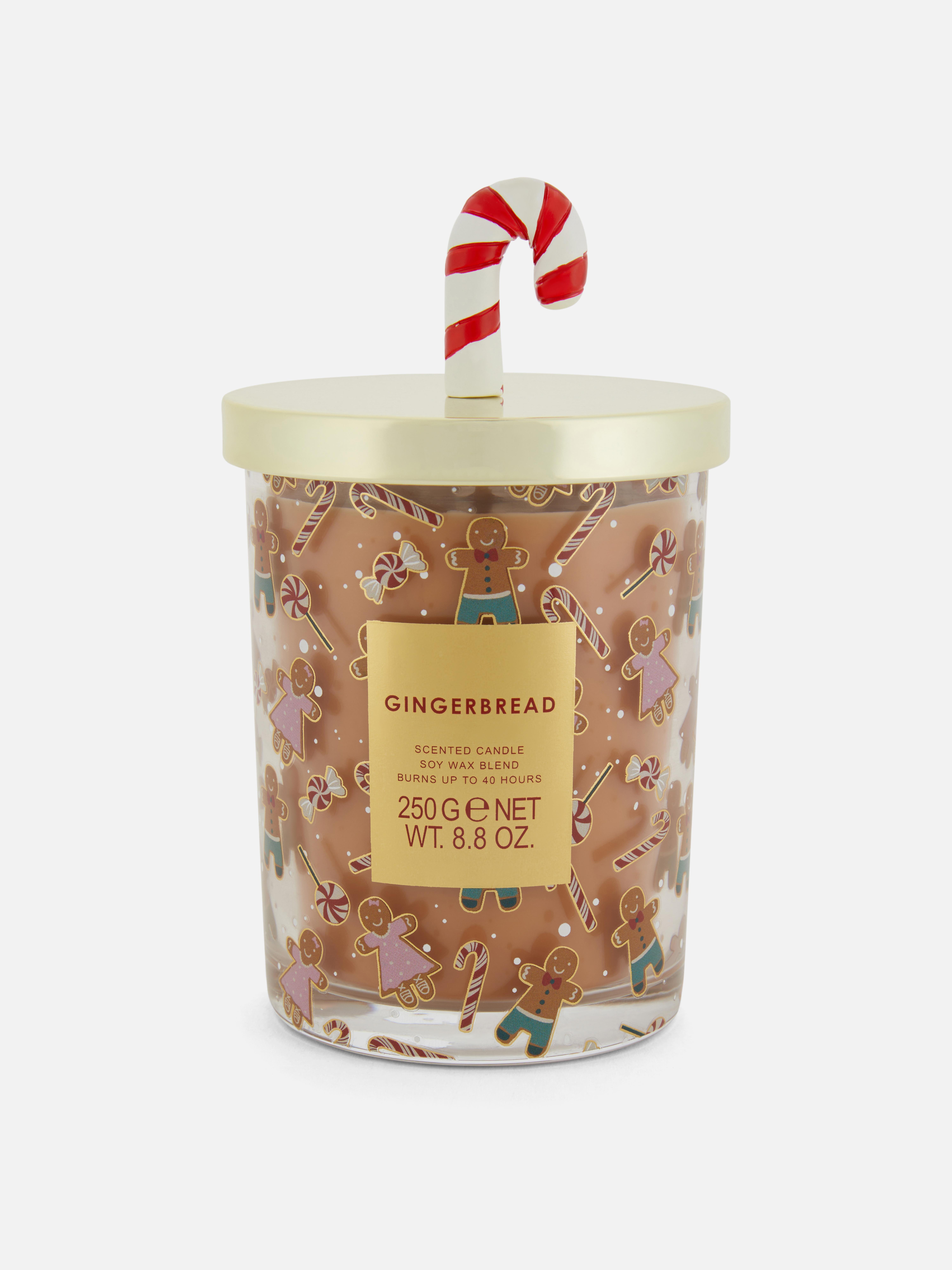 Festive Scented Candle In Lidded Jar