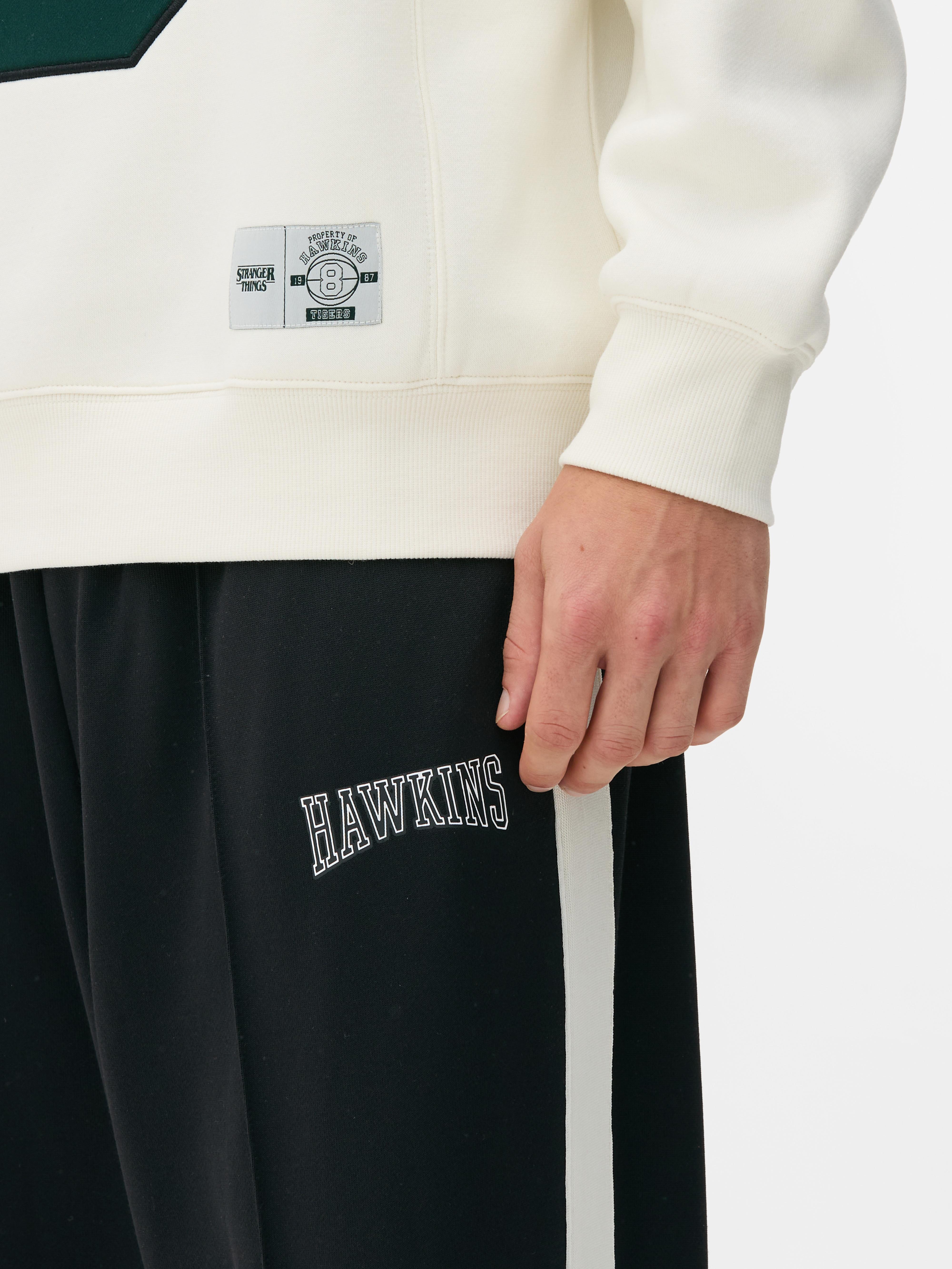 Sweat-shirt à col ras-du-cou Stranger Things Hawkins