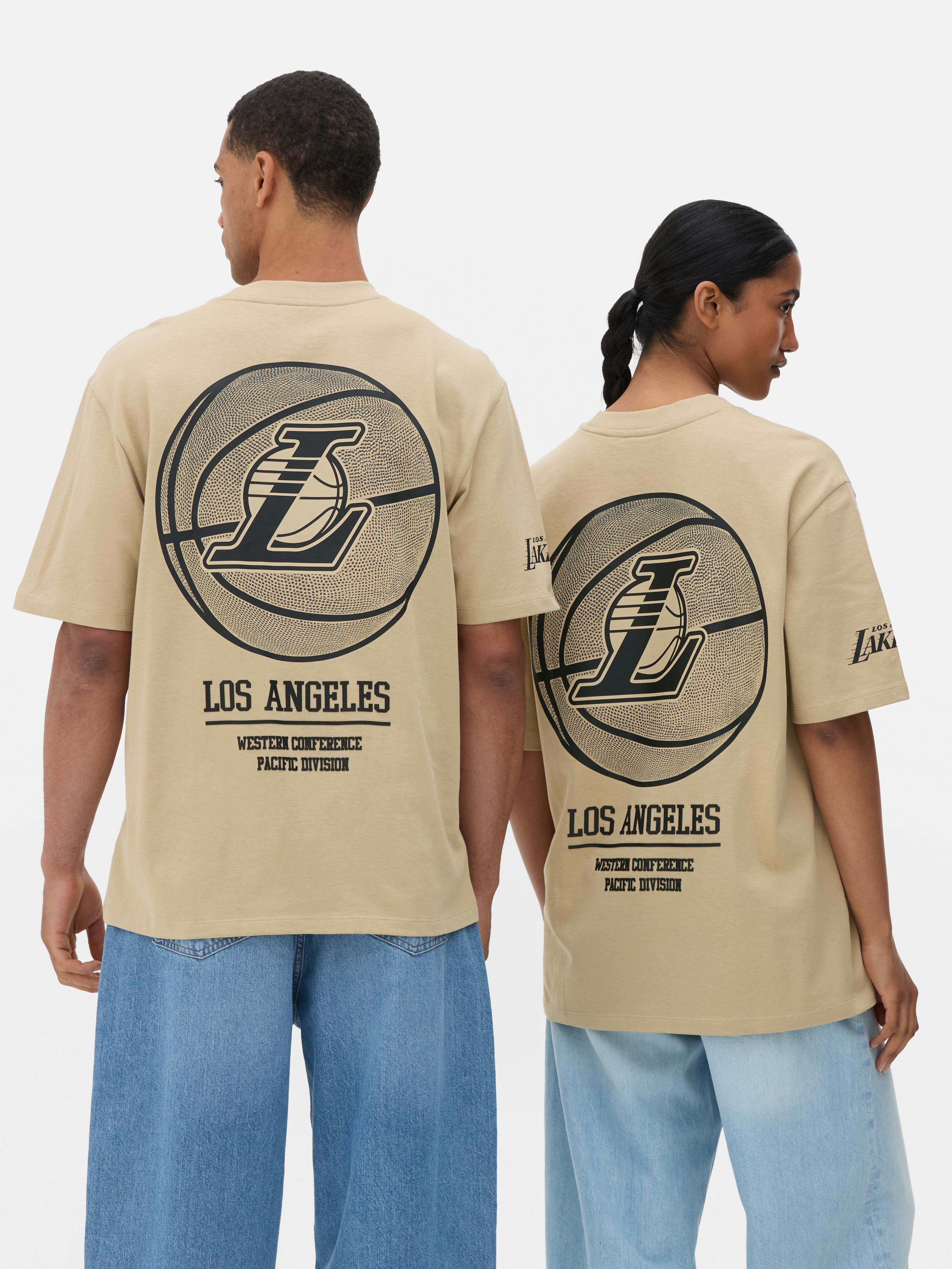 T-shirt met logo NBA LA Lakers