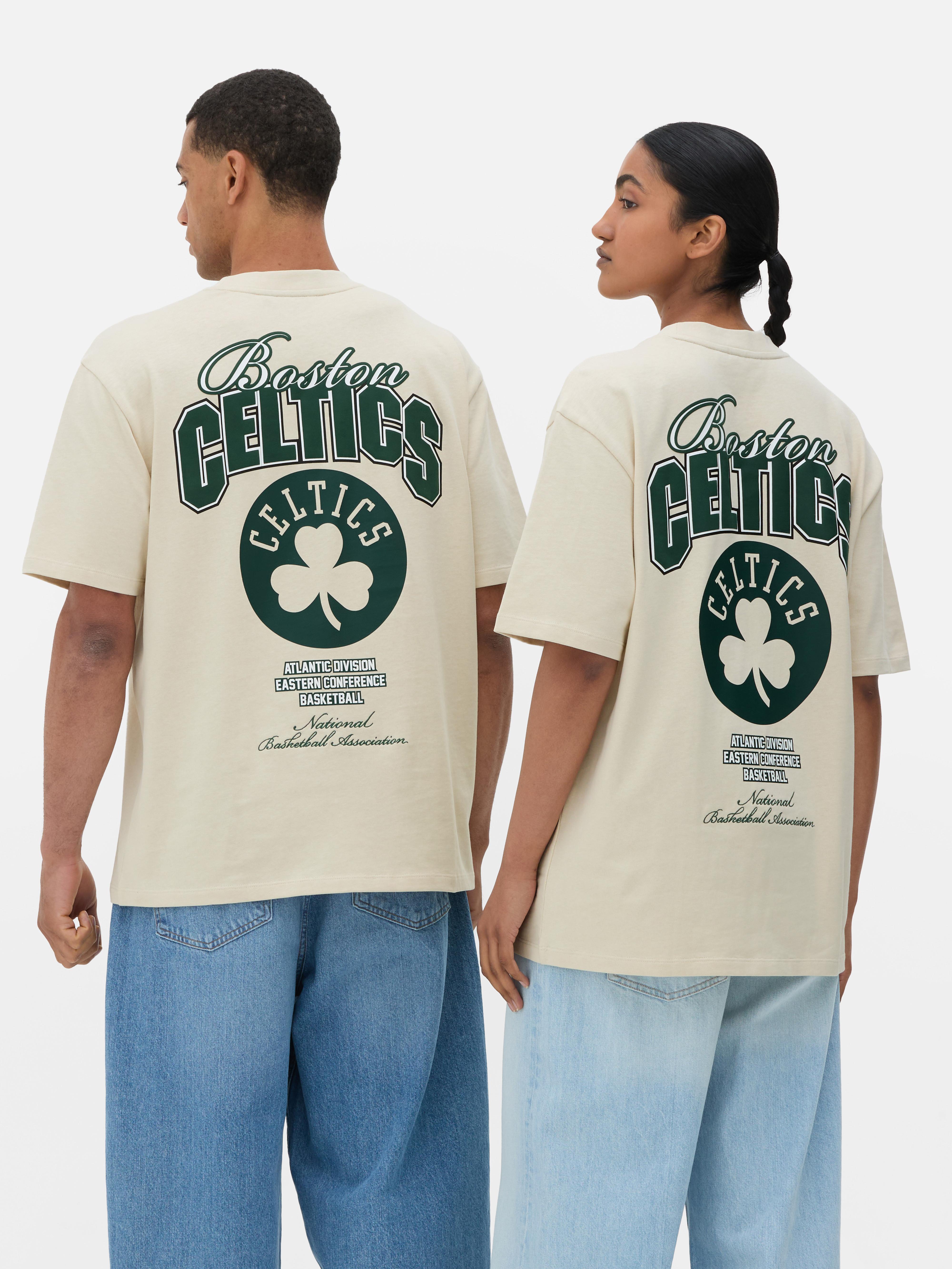 Men's Stone NBA Boston Celtics T-Shirt