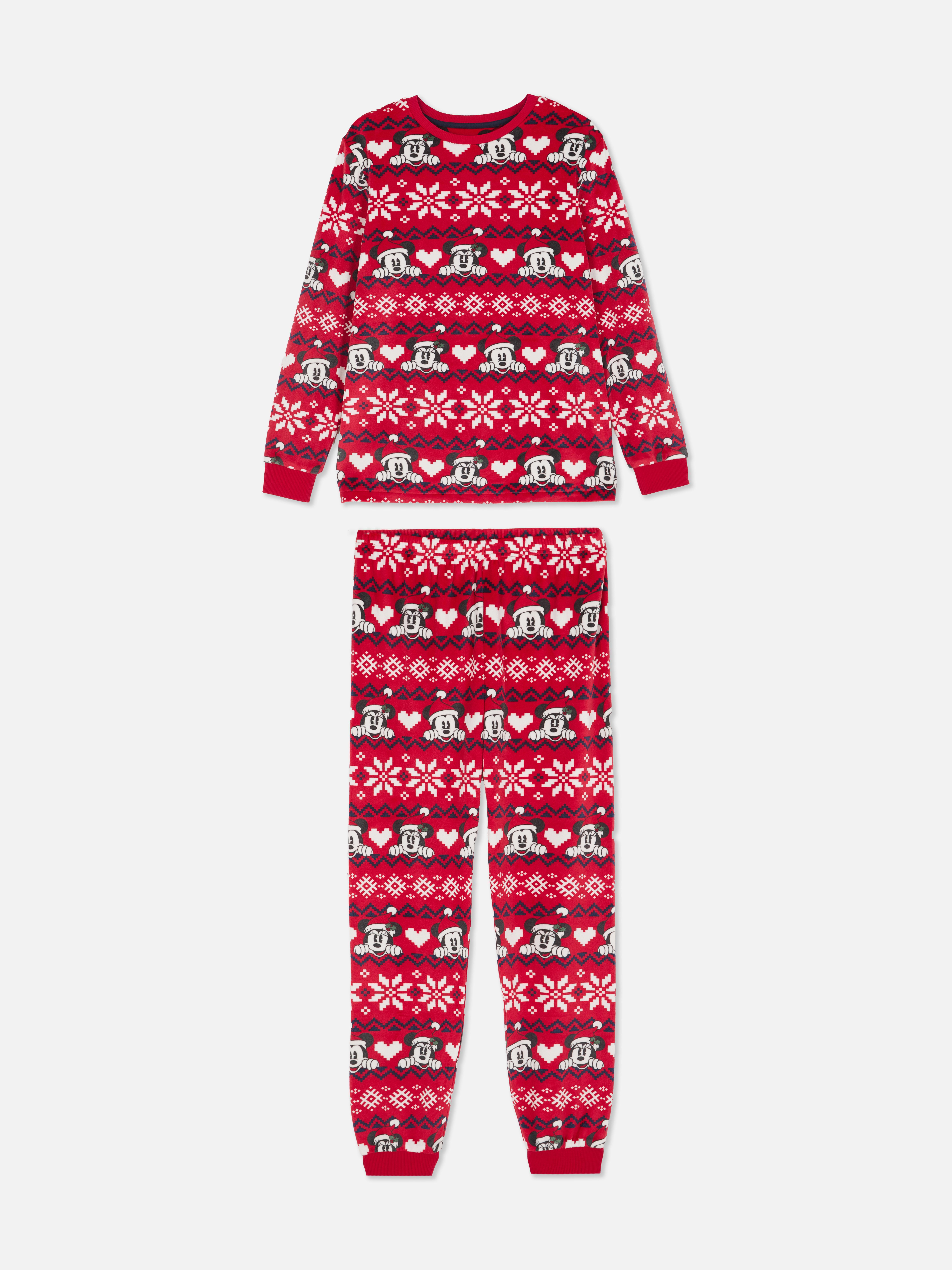 1.5-15yrs | Kid's Disney’s Mickey Mouse Fair Isle Family Christmas Pyjamas