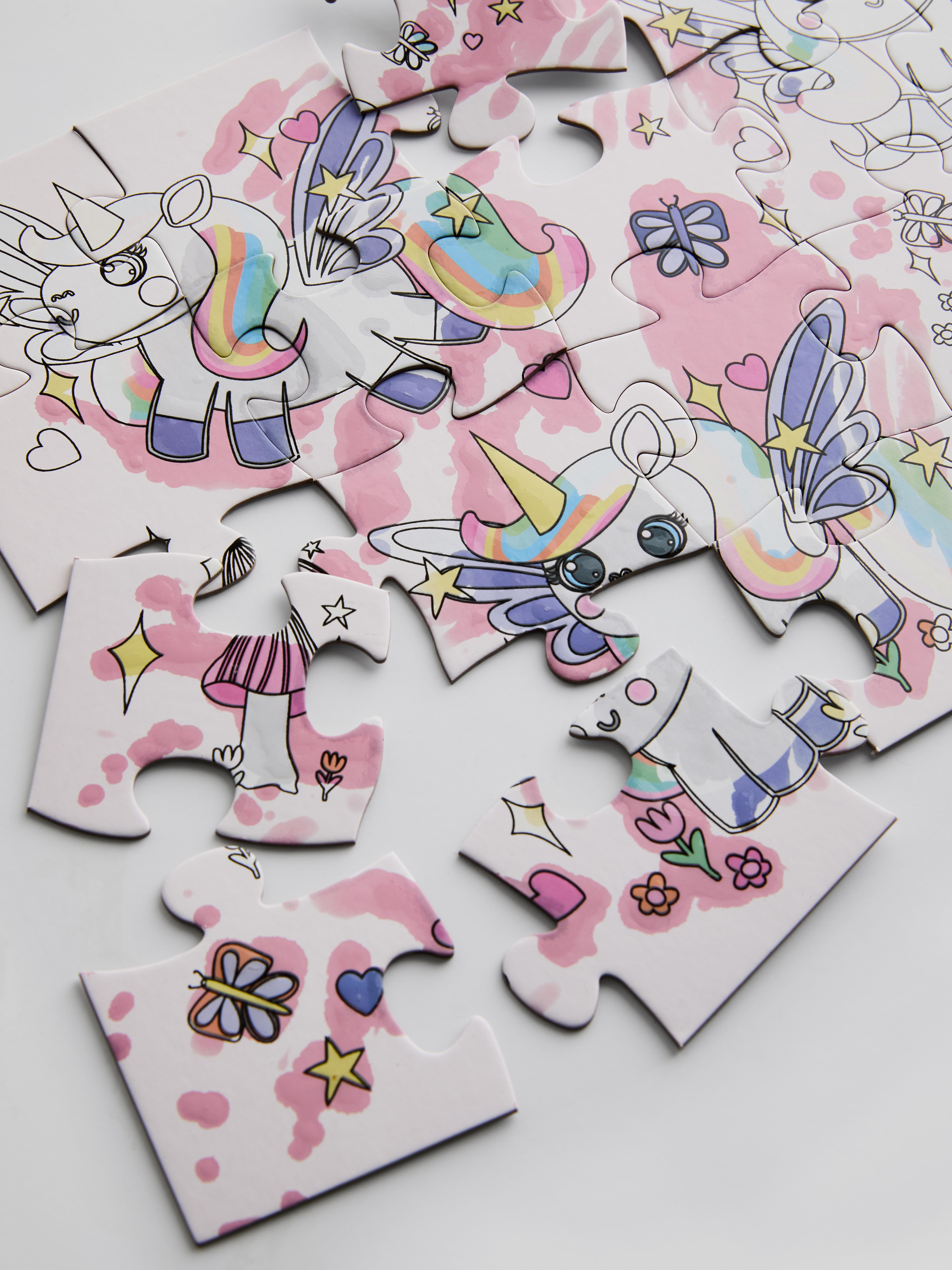 Obojestranske čarobne vodne sestavljanke, 3 kosi