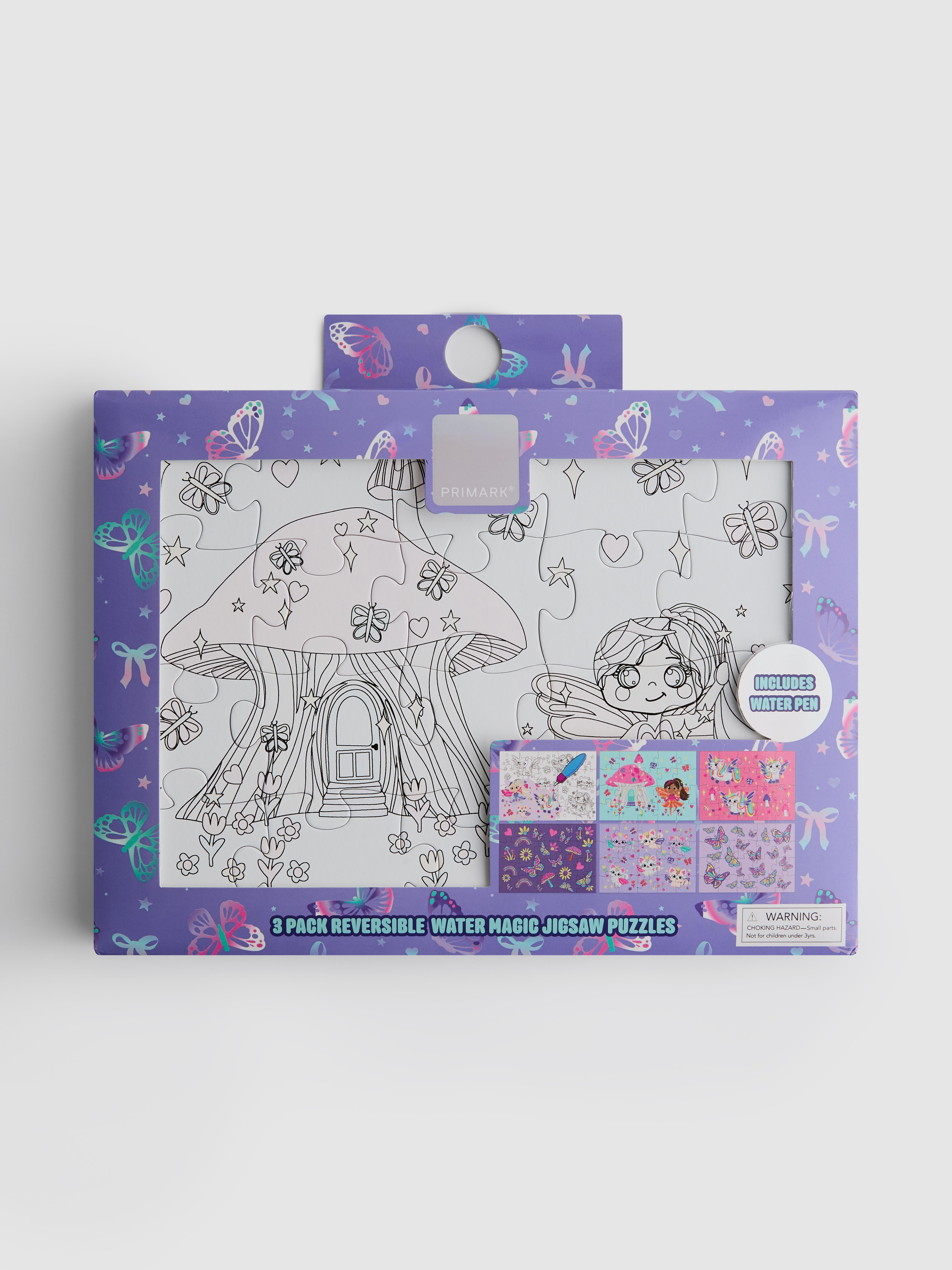 Obojestranske čarobne vodne sestavljanke, 3 kosi