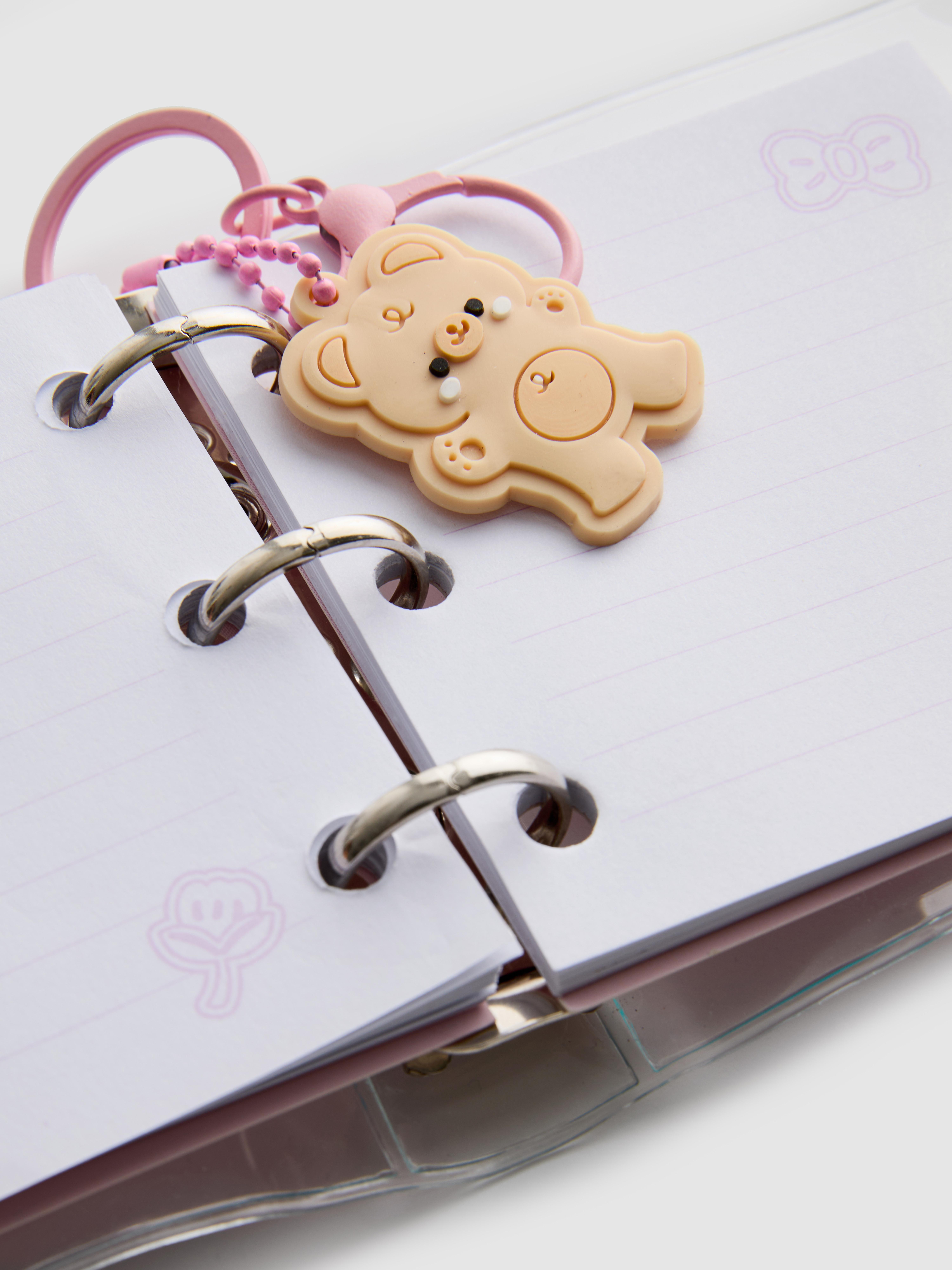 Bear Mini Clip Notebook