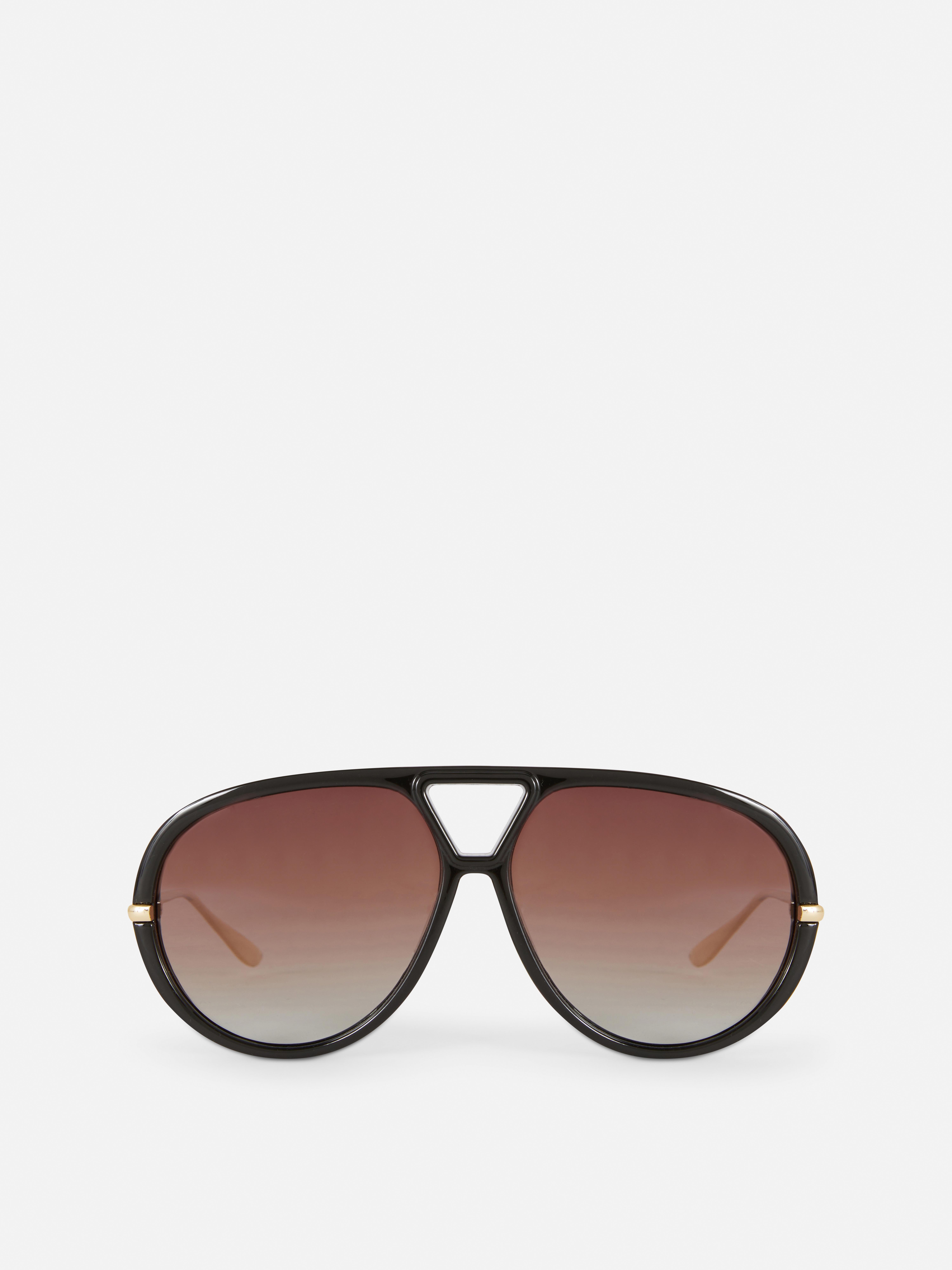 Rita Ora Capped Aviator Sunglasses