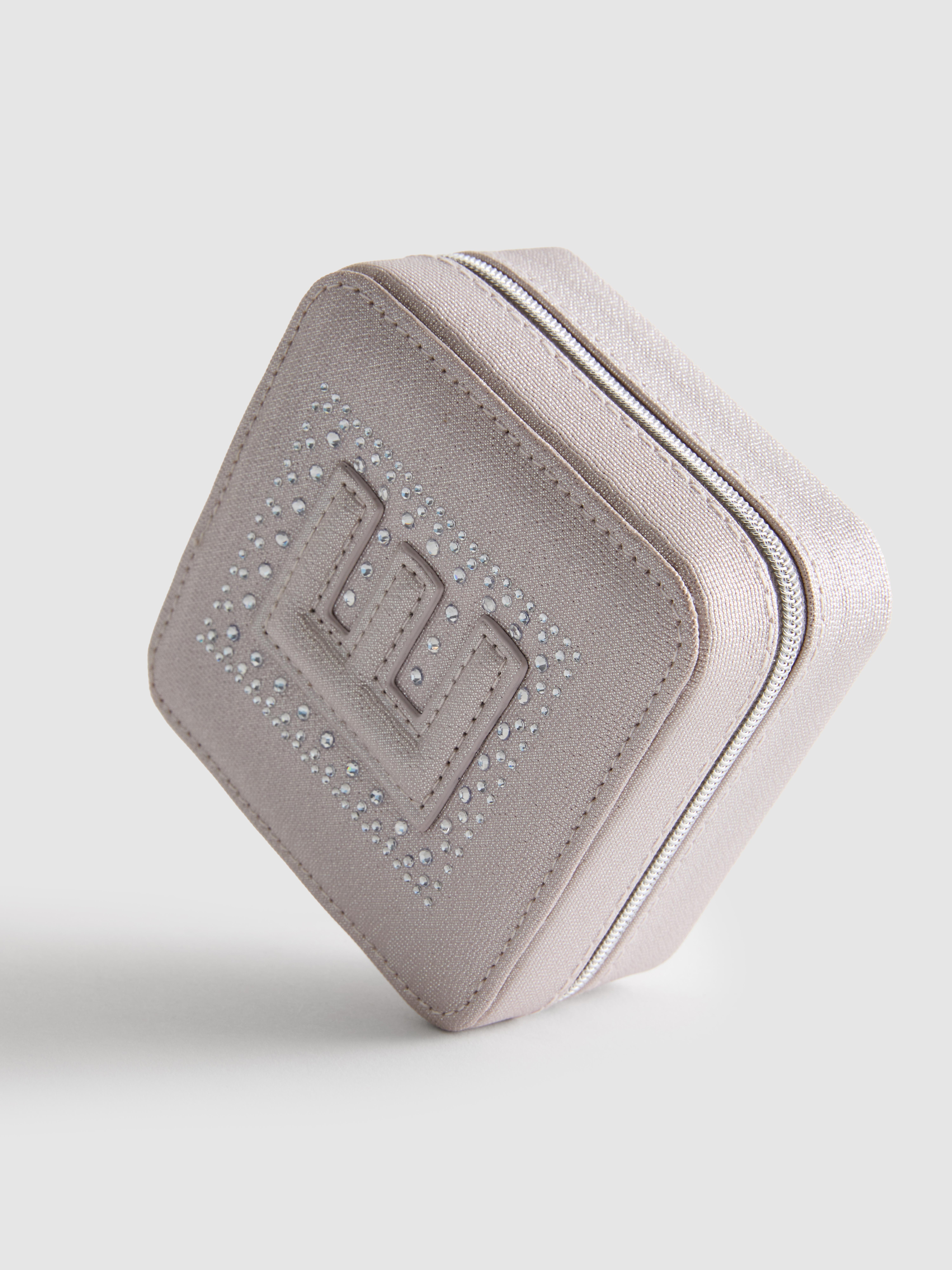 Portagioie in pelle sintetica con iniziale