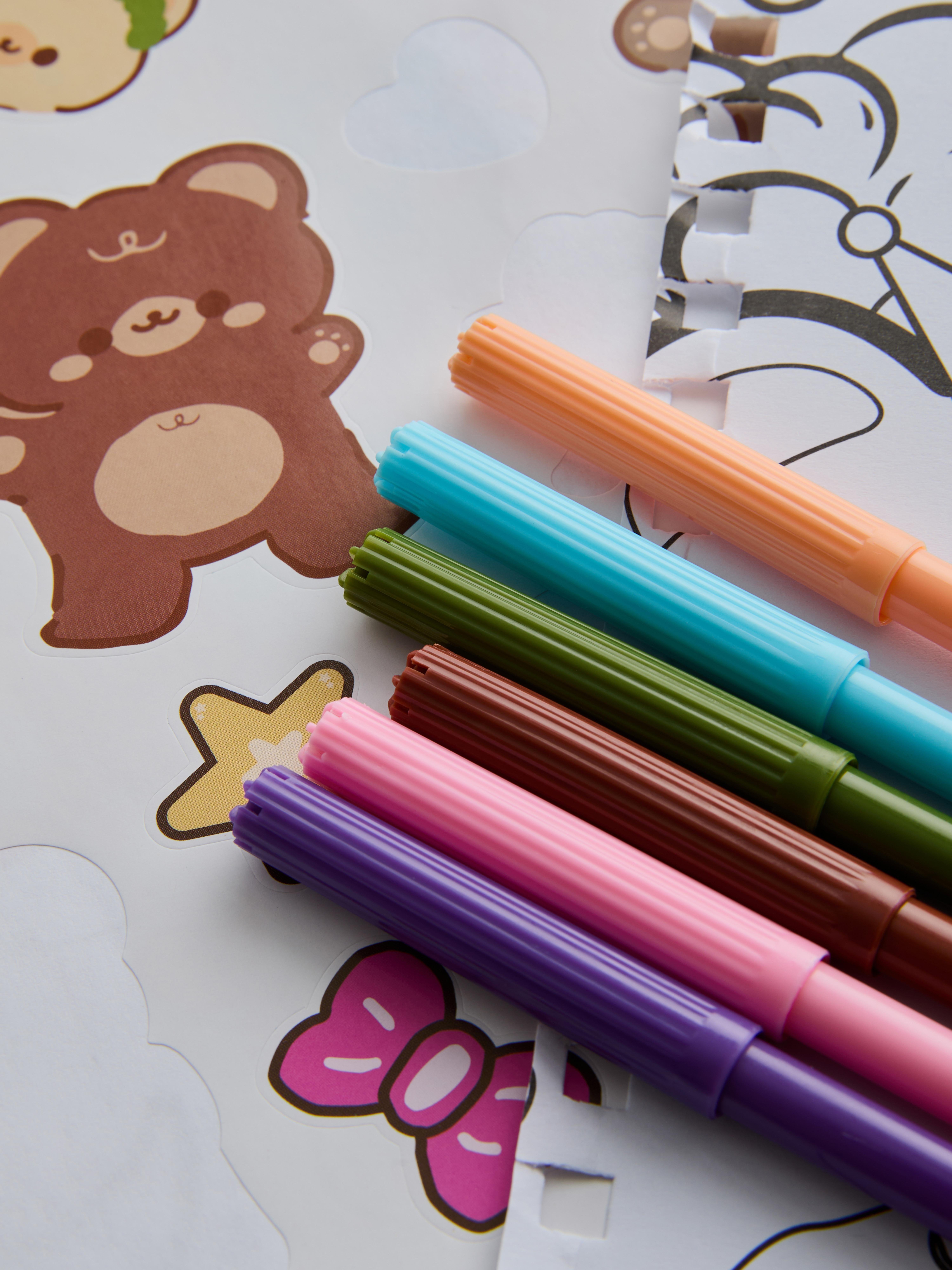 Bear Colouring Set