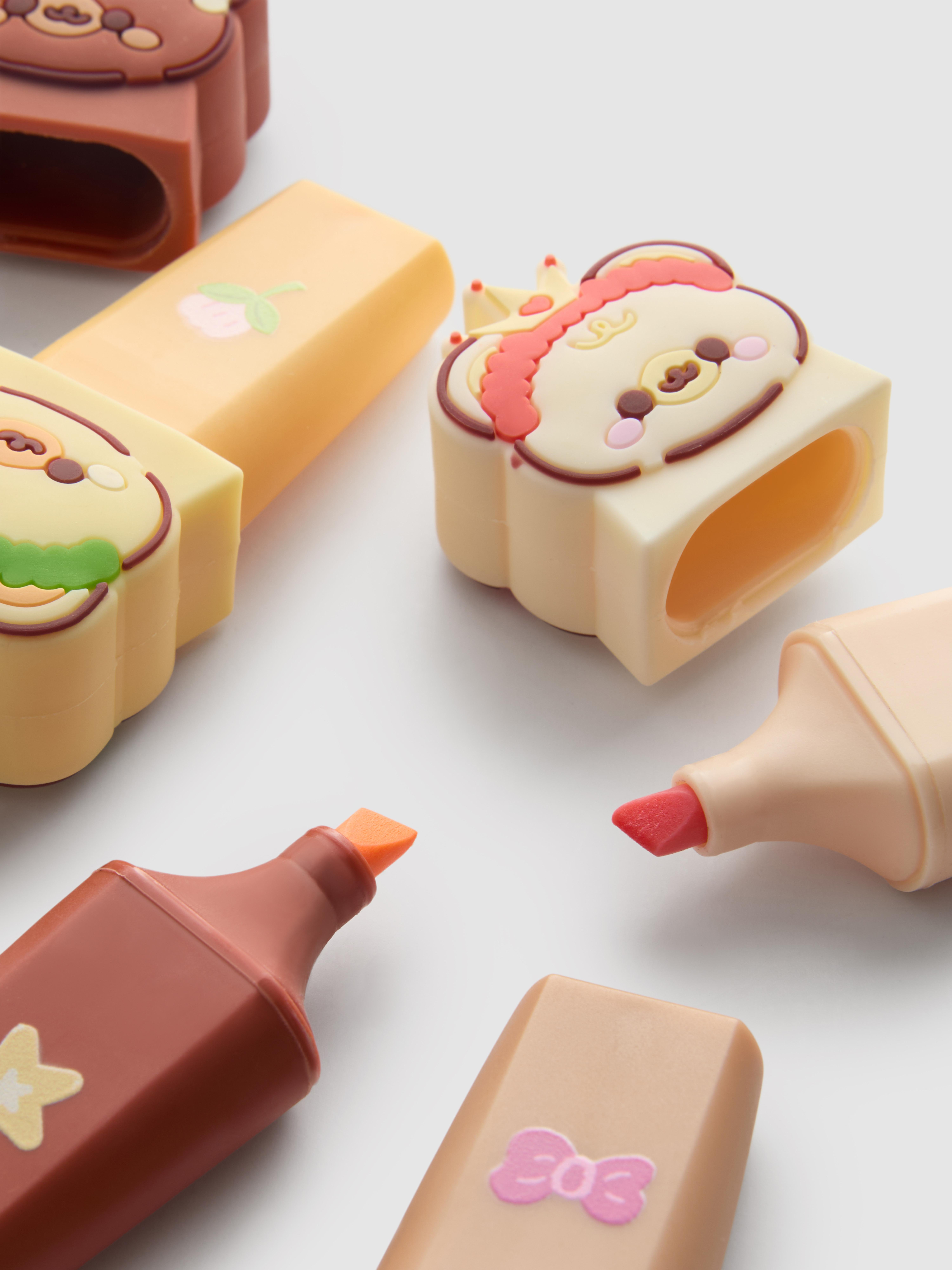 4pk Bear Highlighter Pens