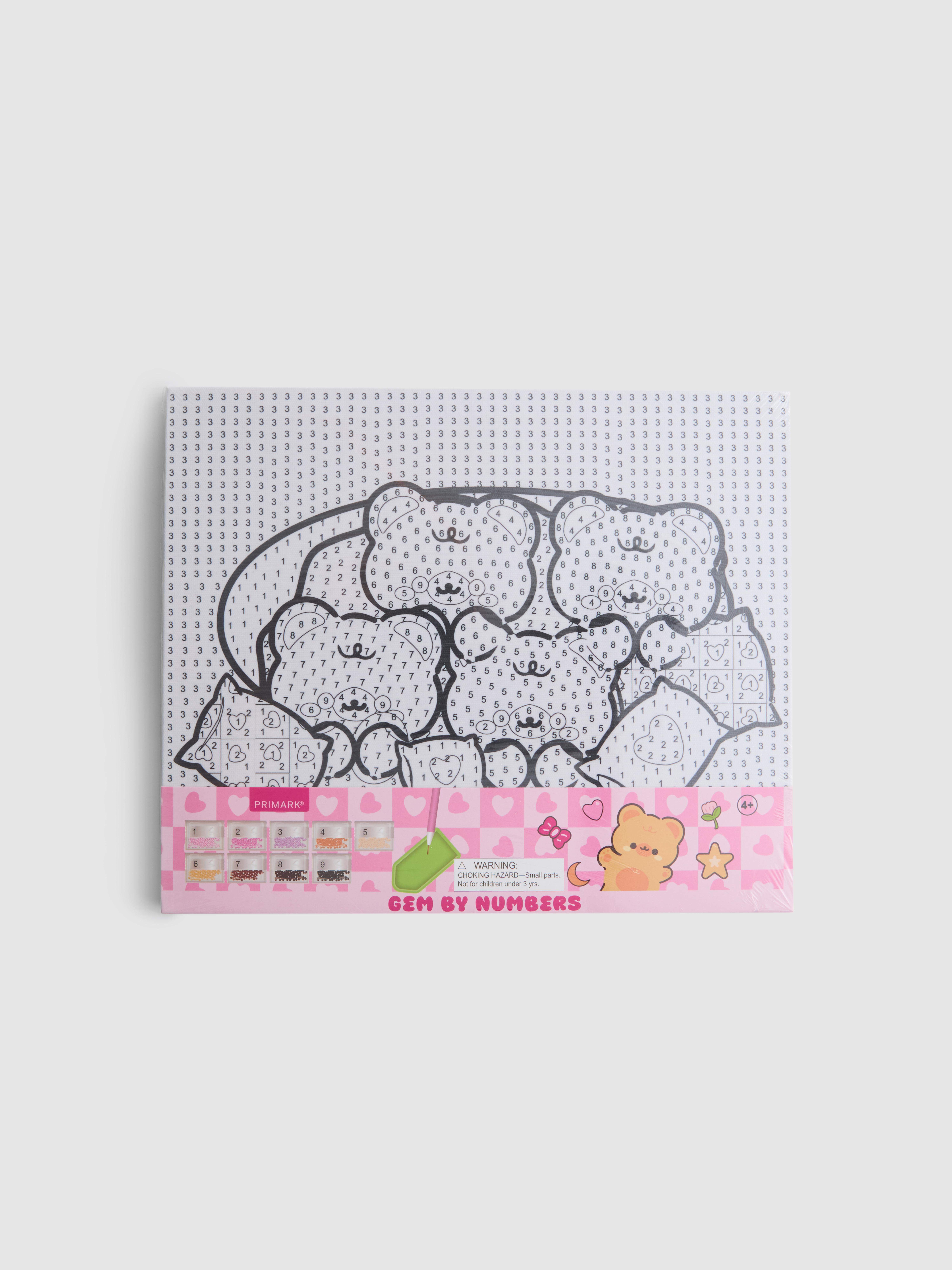 Bear Gem By Number Set