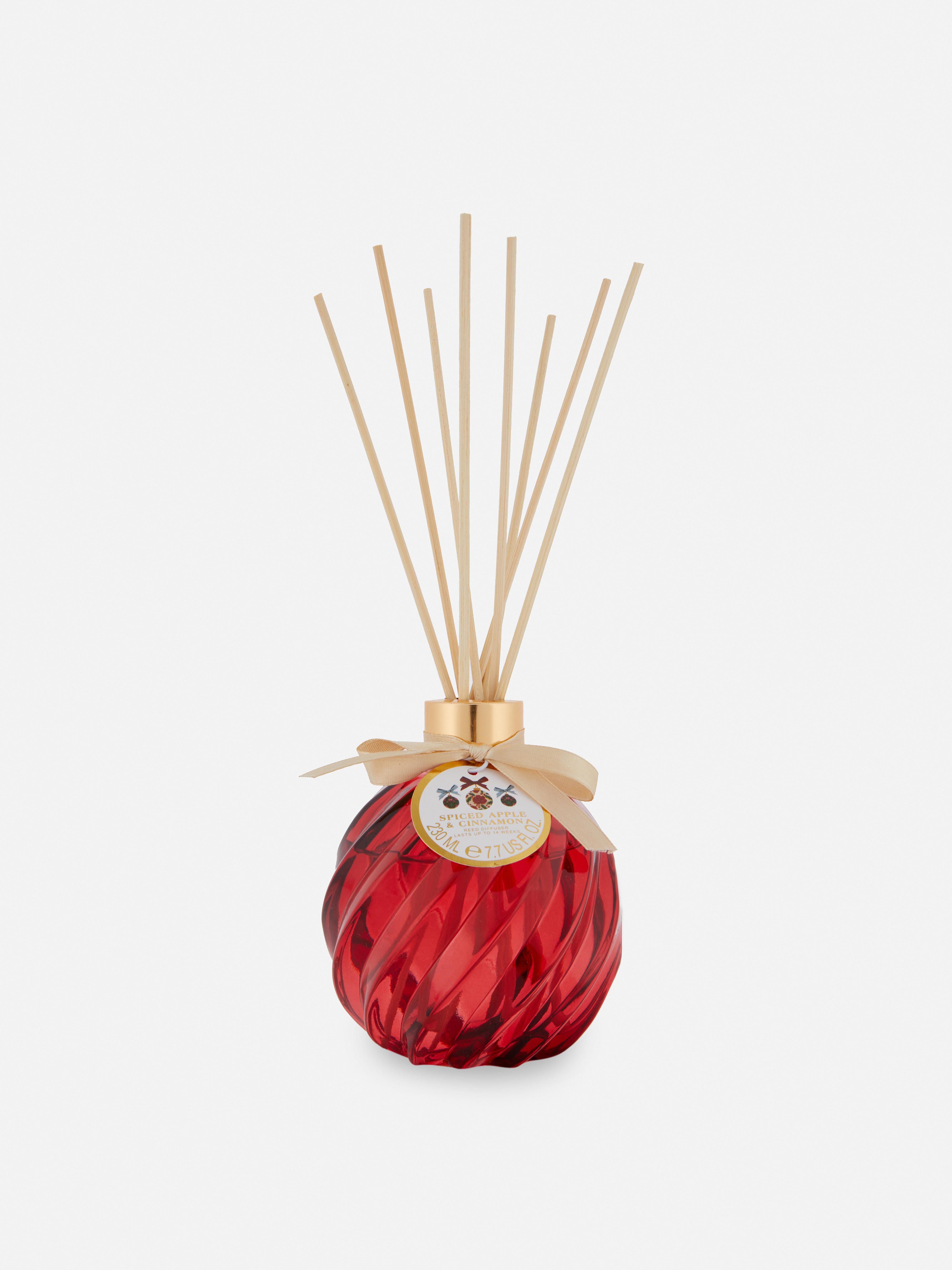 Scented Reed Diffuser In Christmas Bauble Container