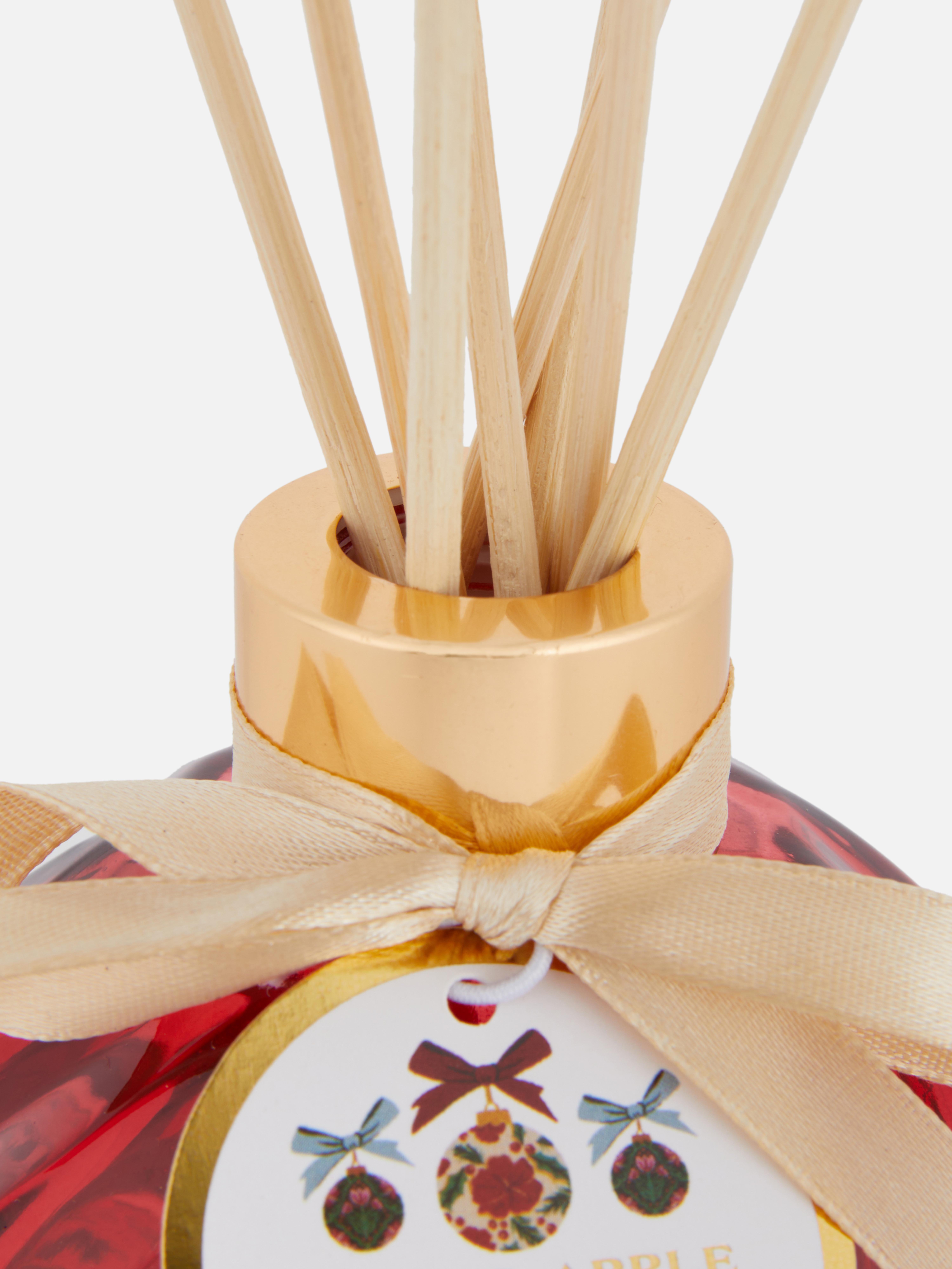 Scented Reed Diffuser In Christmas Bauble Container