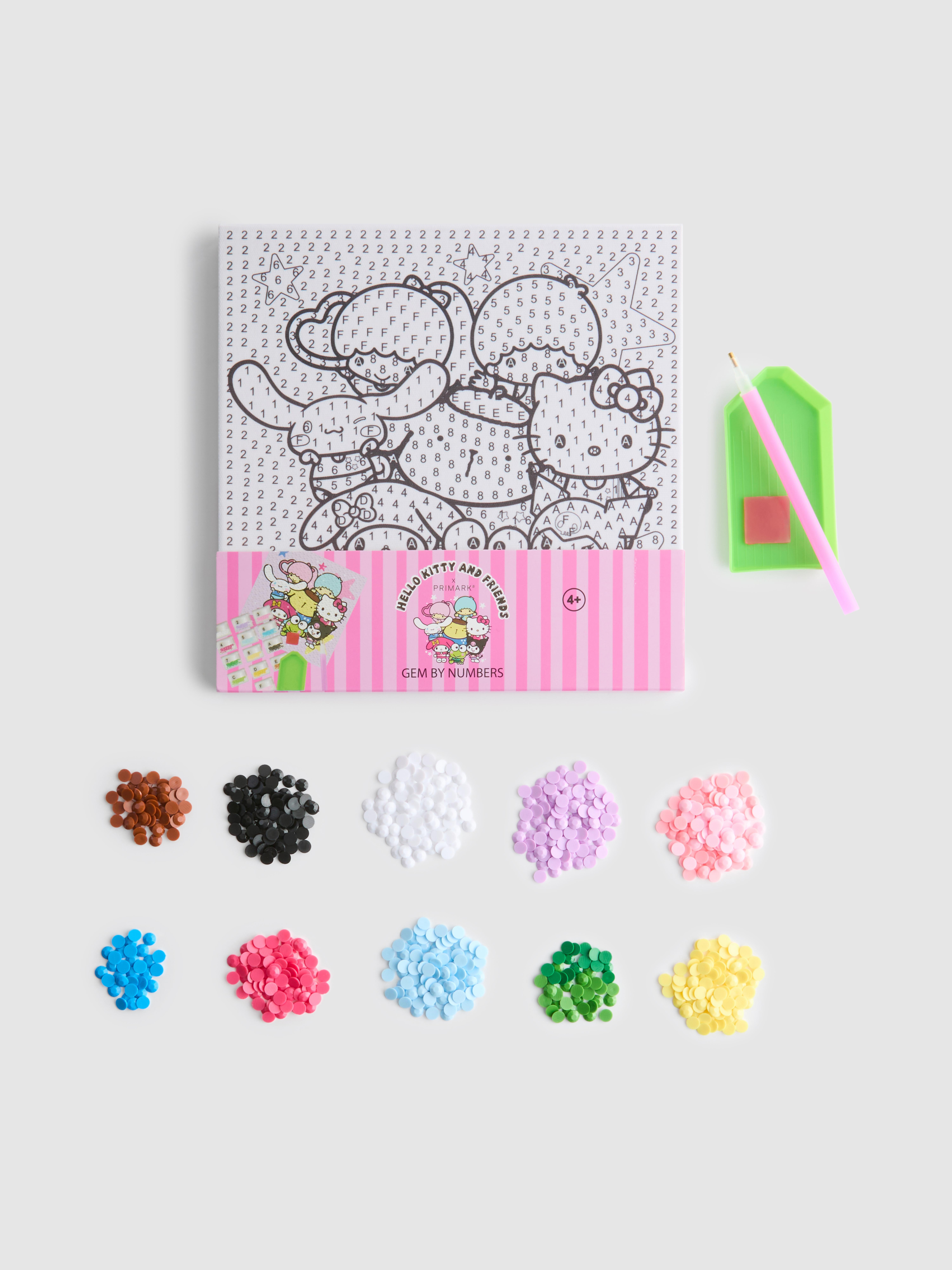 Hello Kitty and Friends Faux Gem Art Set