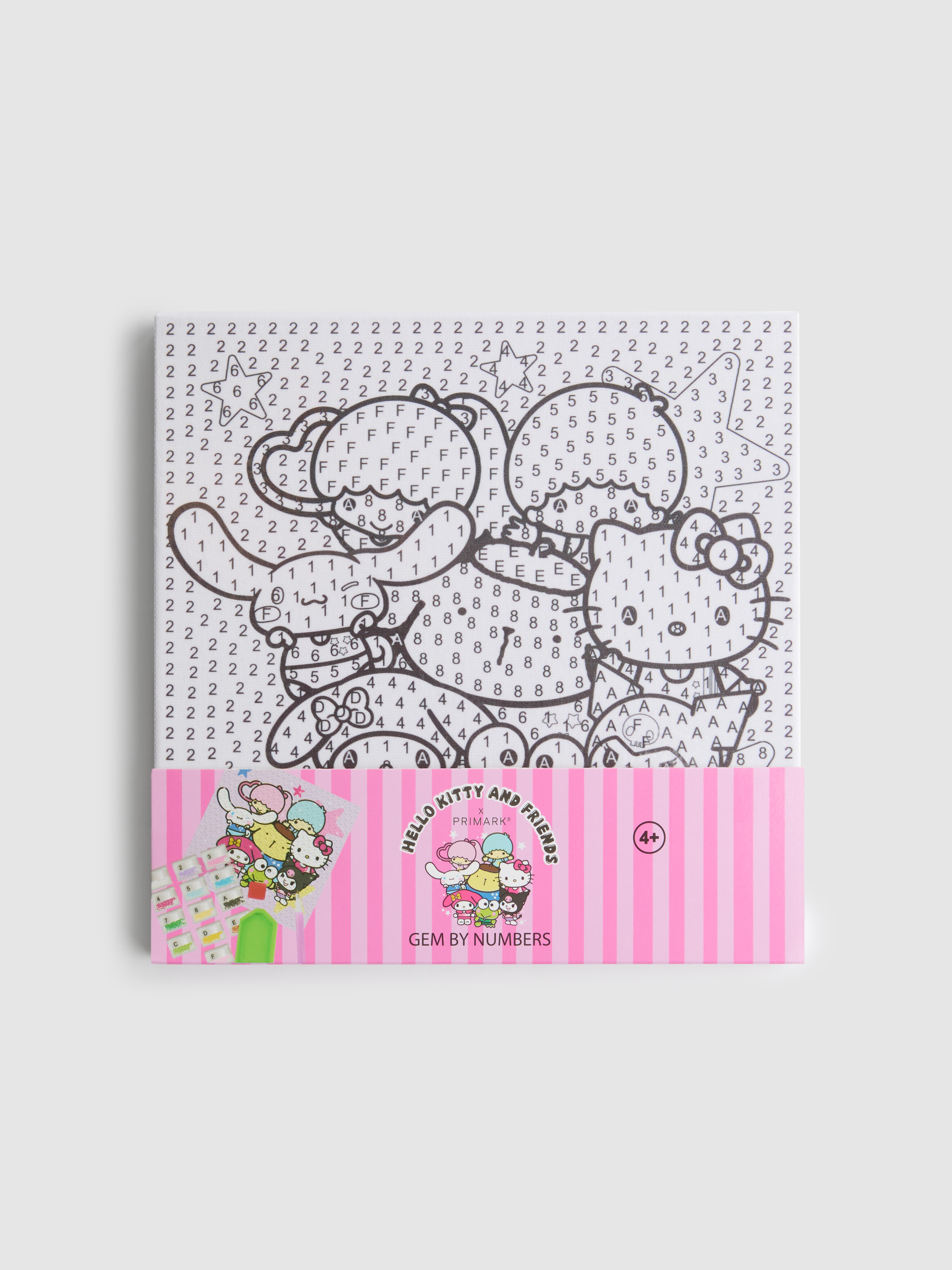 Set artistico di gemme finte Hello Kitty and Friends