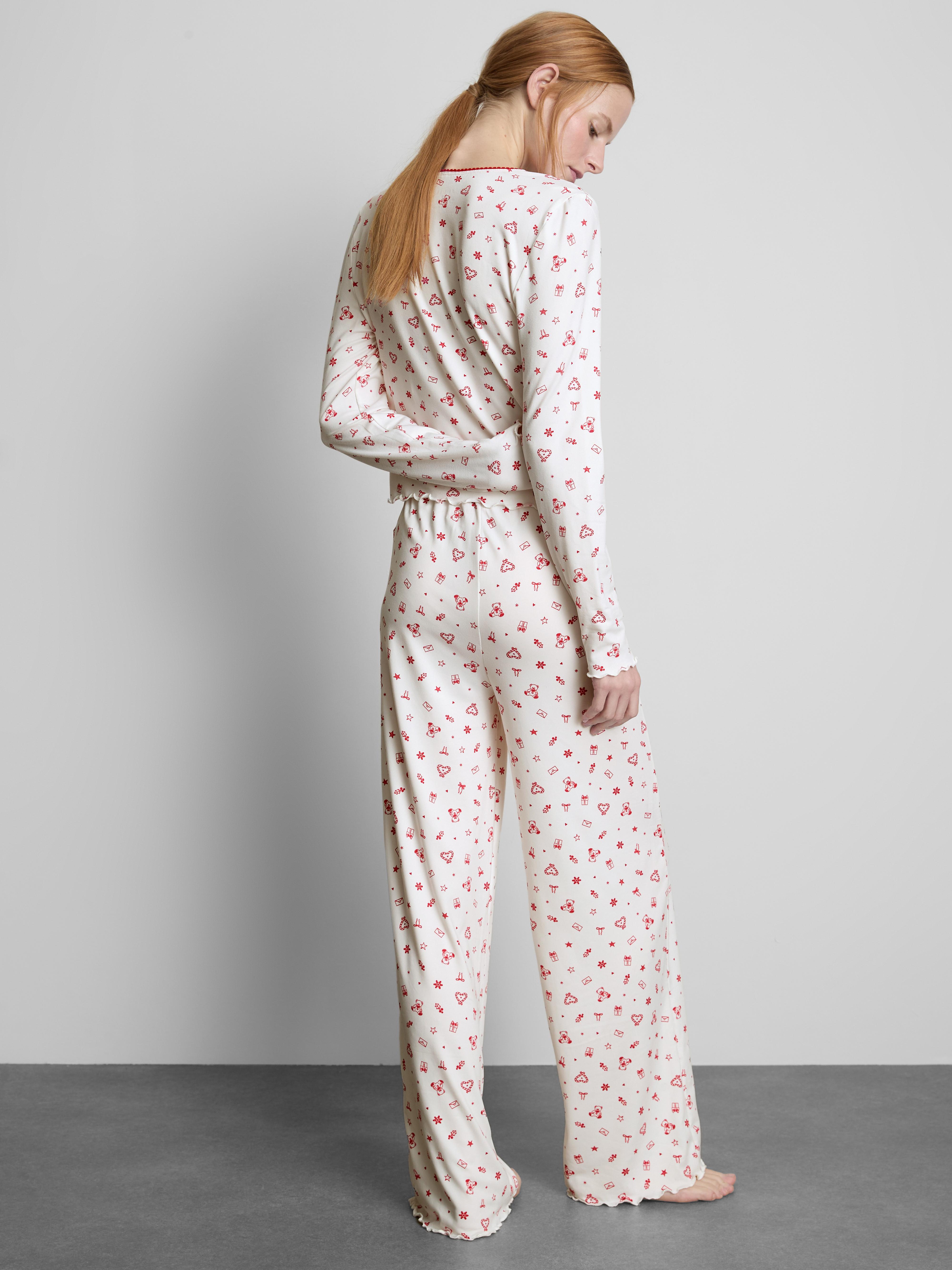 Christmas Printed Long Pyjamas