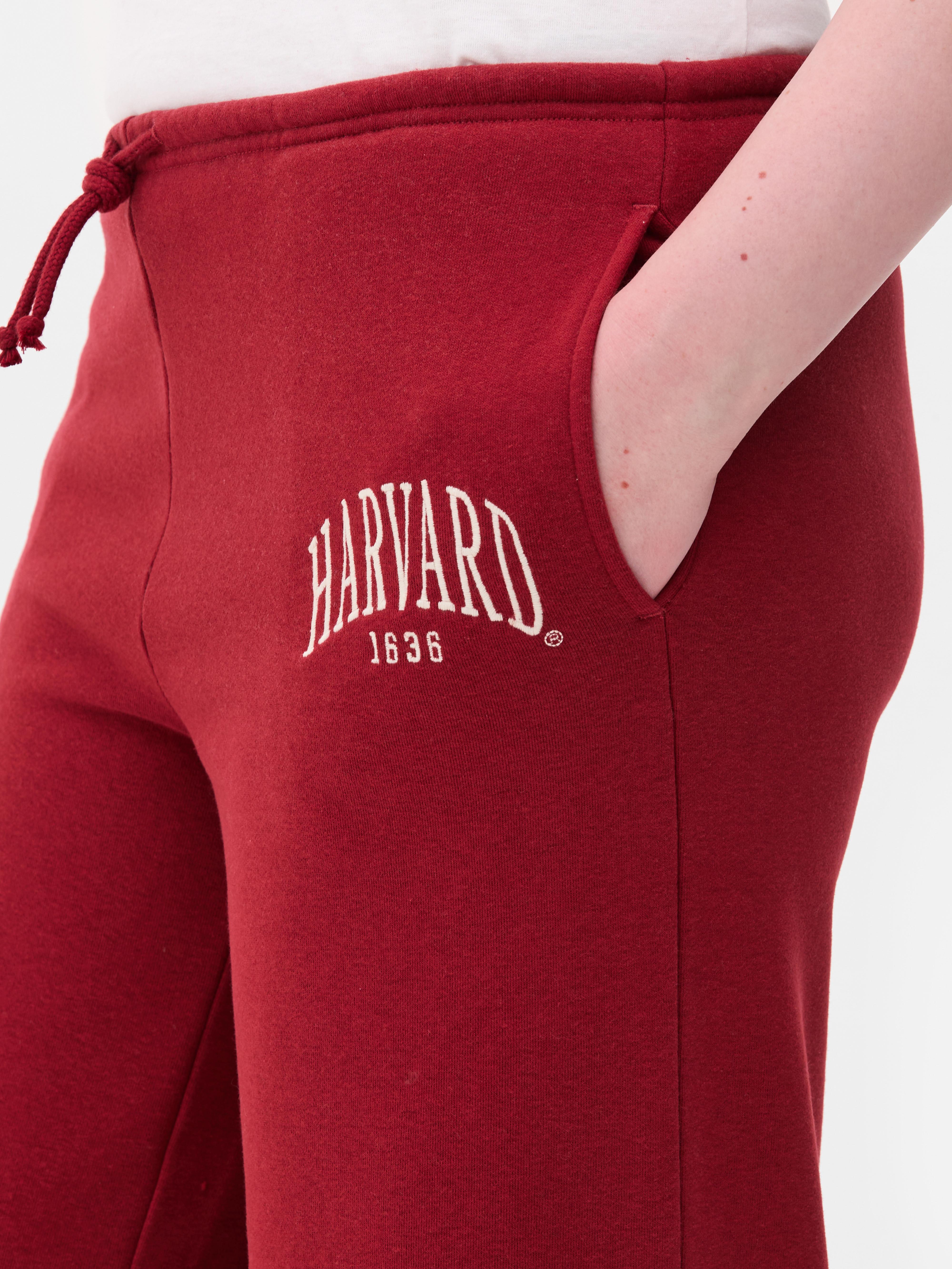 Harvard Drawstring Wide Leg Joggers