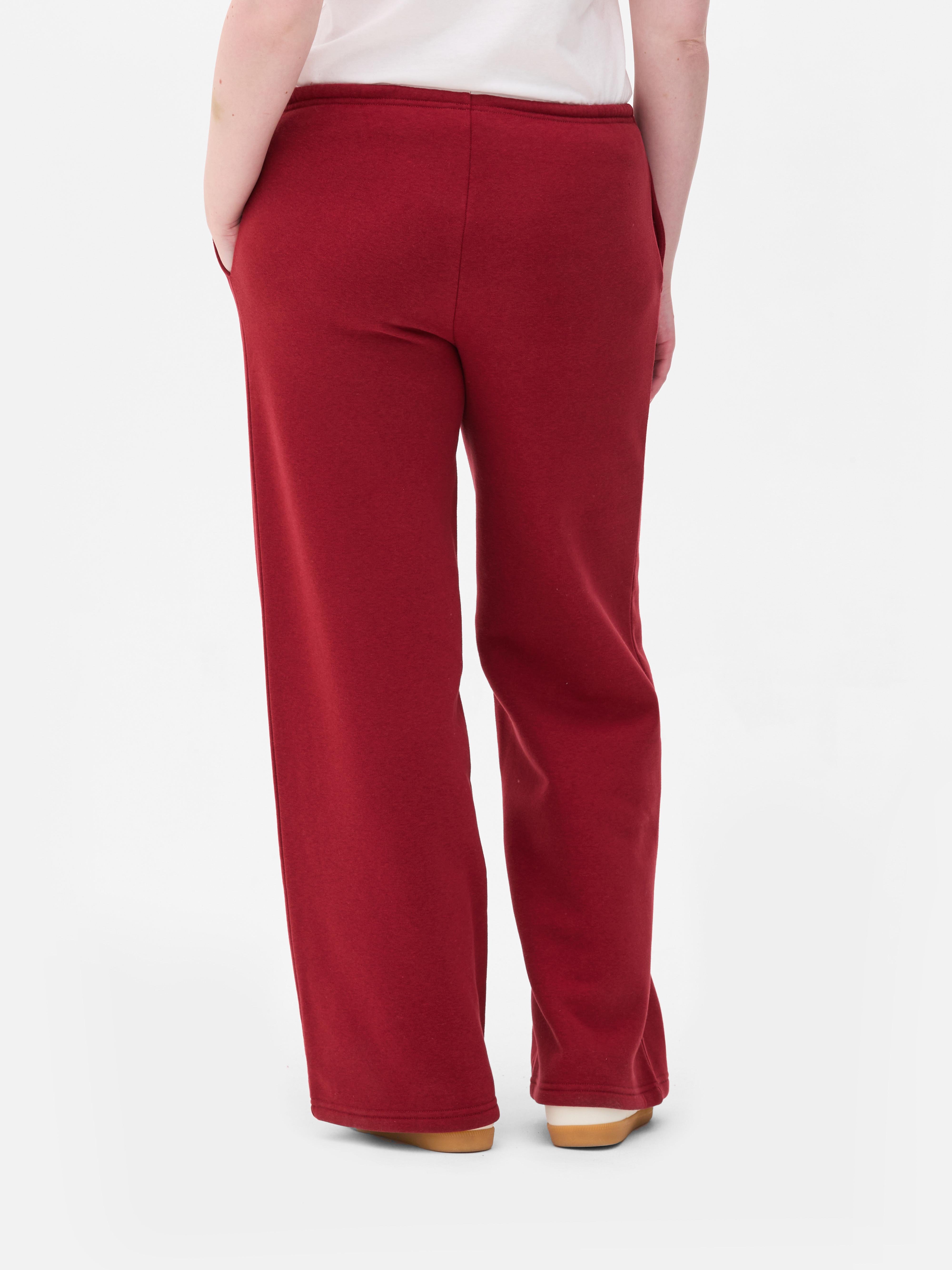 Harvard Drawstring Wide Leg Joggers