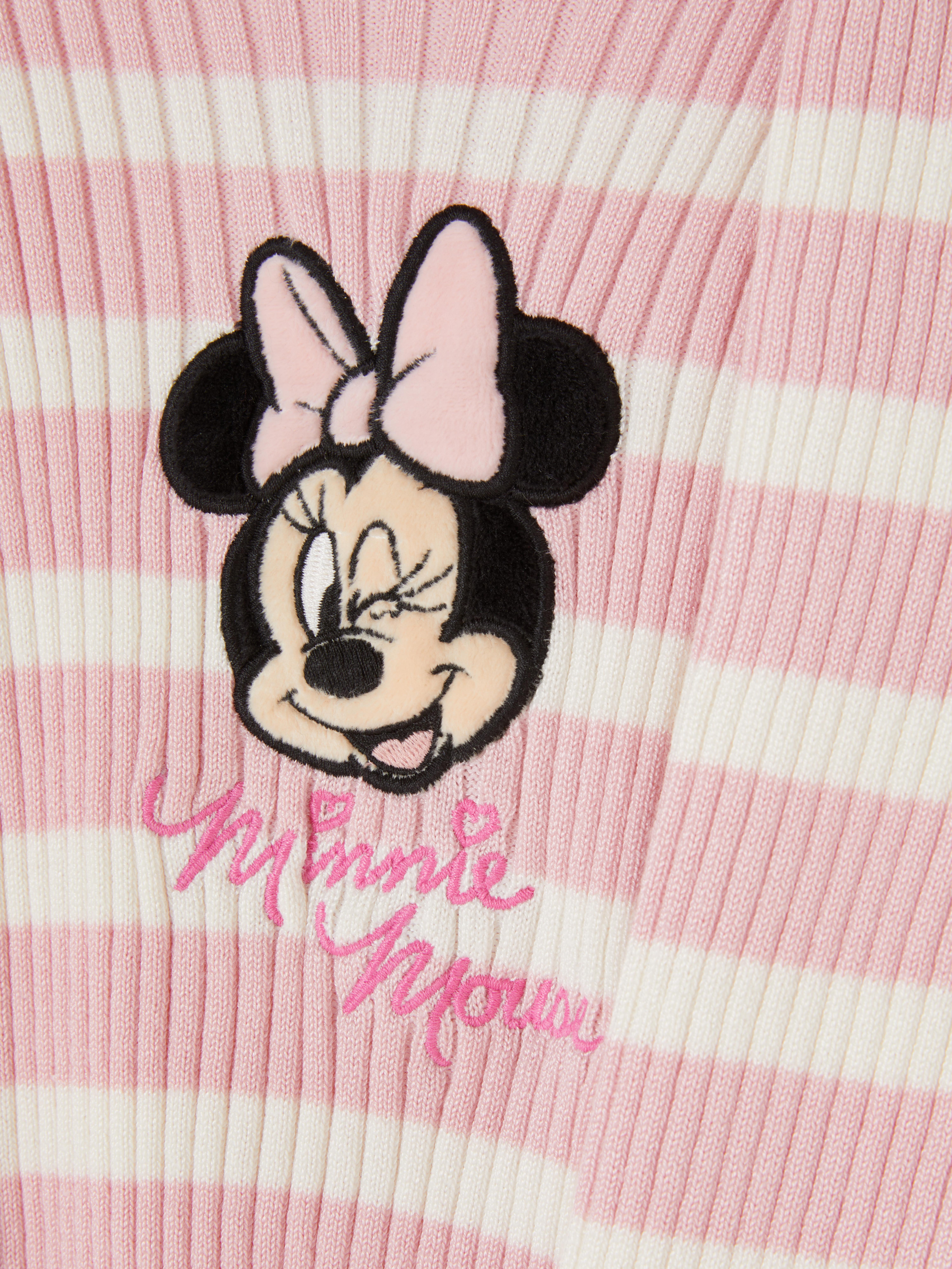 0-36mths | Disney’s Minnie Mouse Stripe Jumper and Leggings Set
