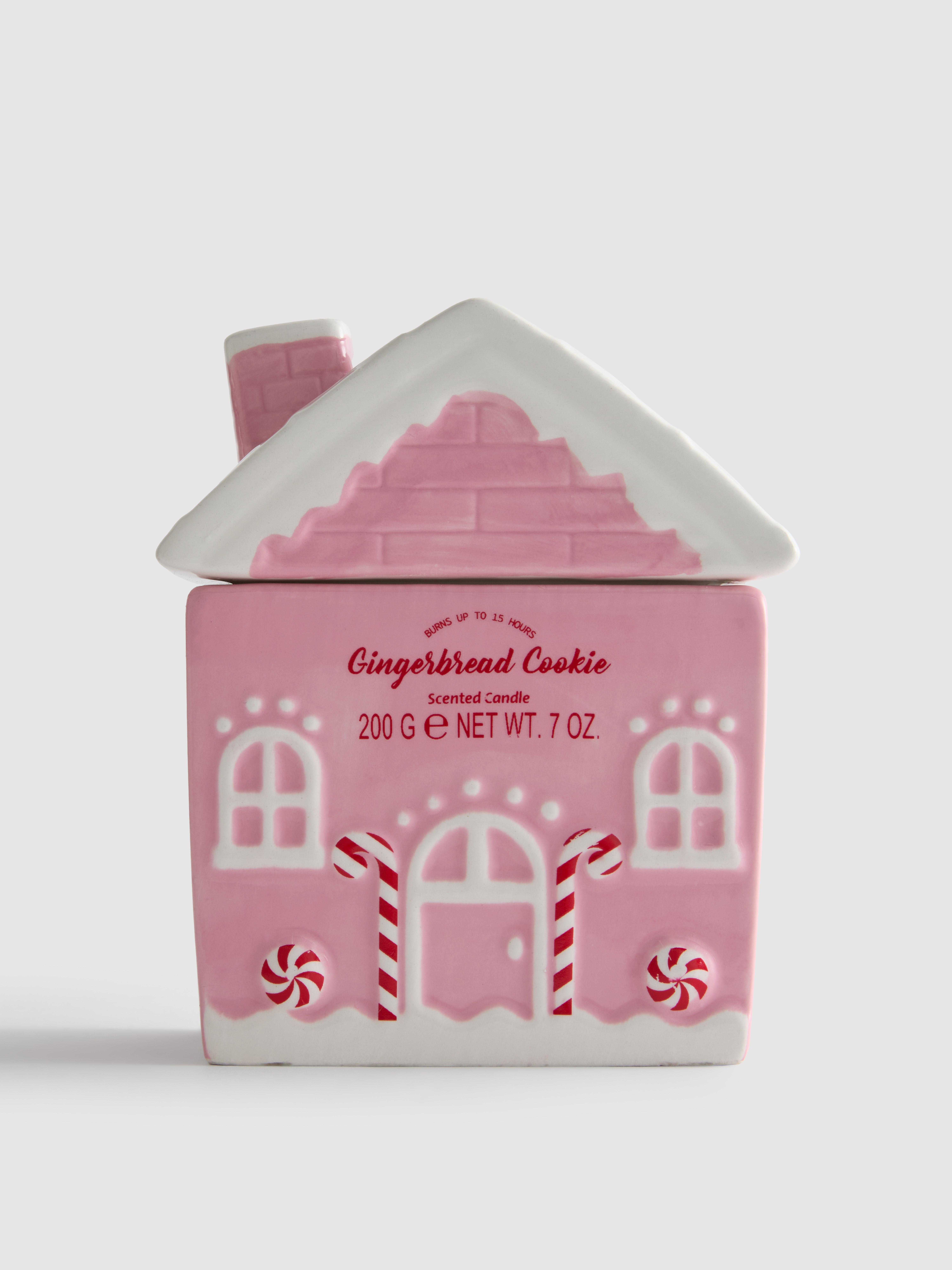 Two-Wick Scented Candle In Lidded Ceramic Jar
