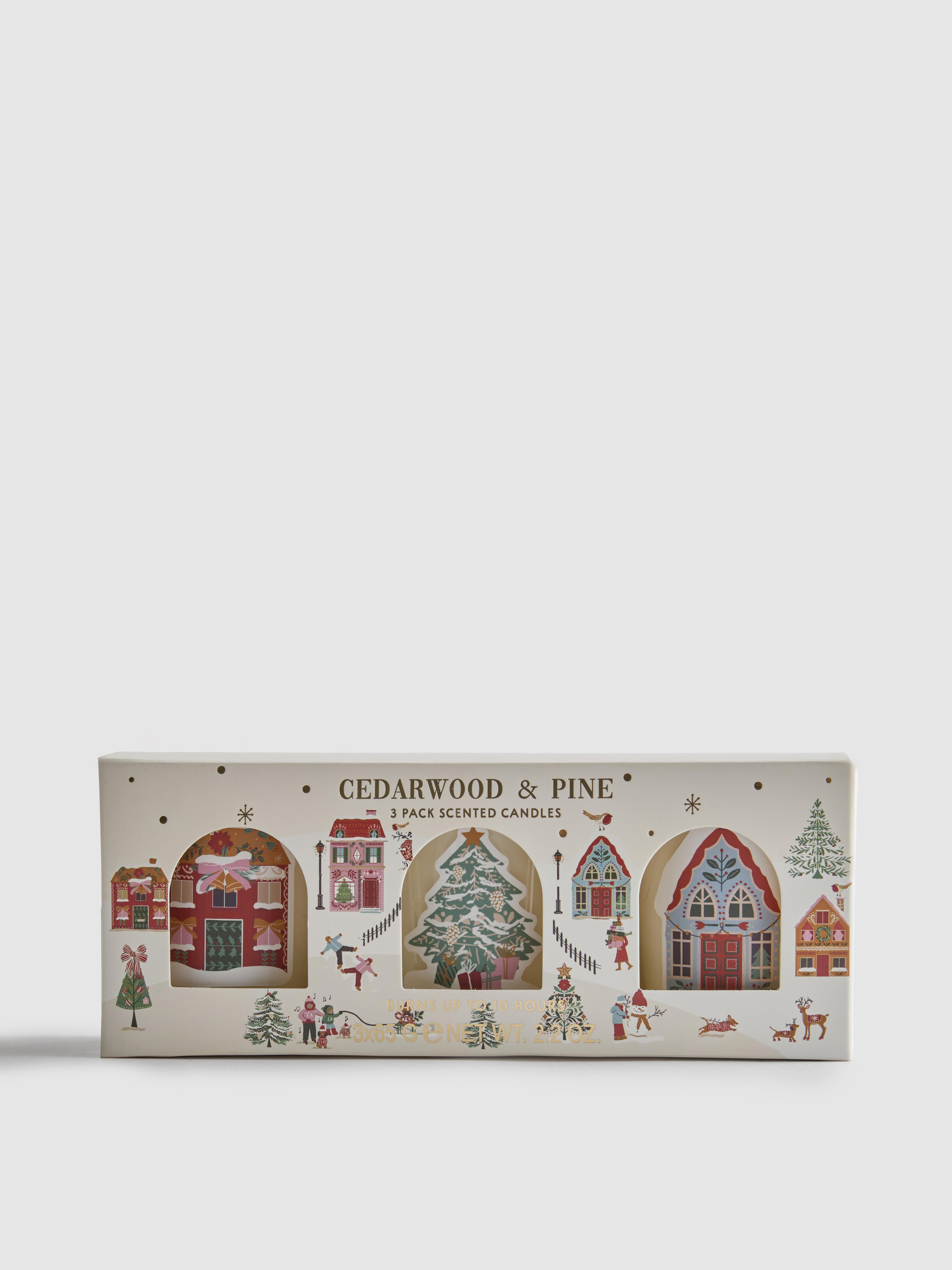 3pk Christmas Votive Candles