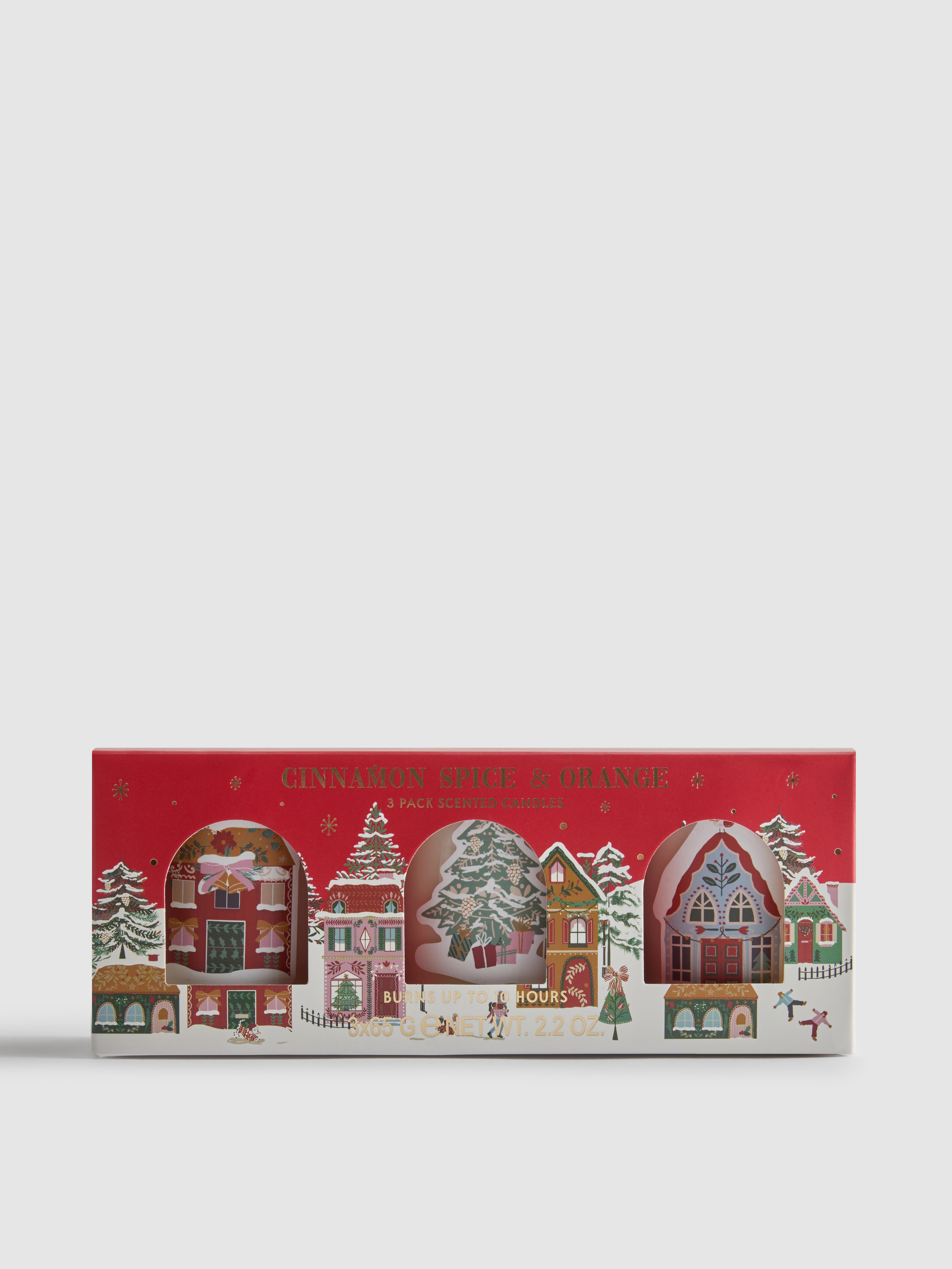 3pk Christmas Votive Candles