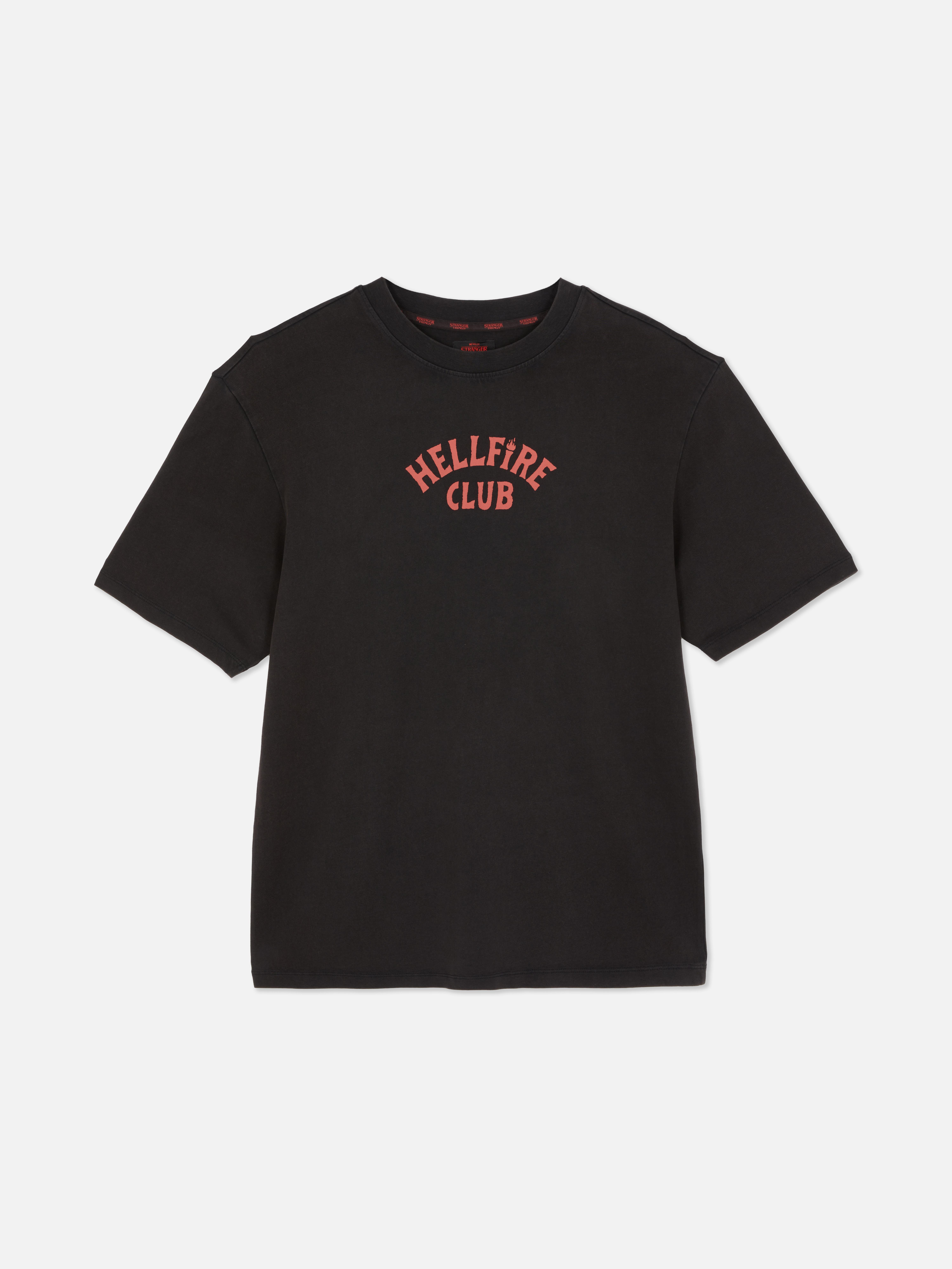 T-shirt Stranger Things Hellfire Club