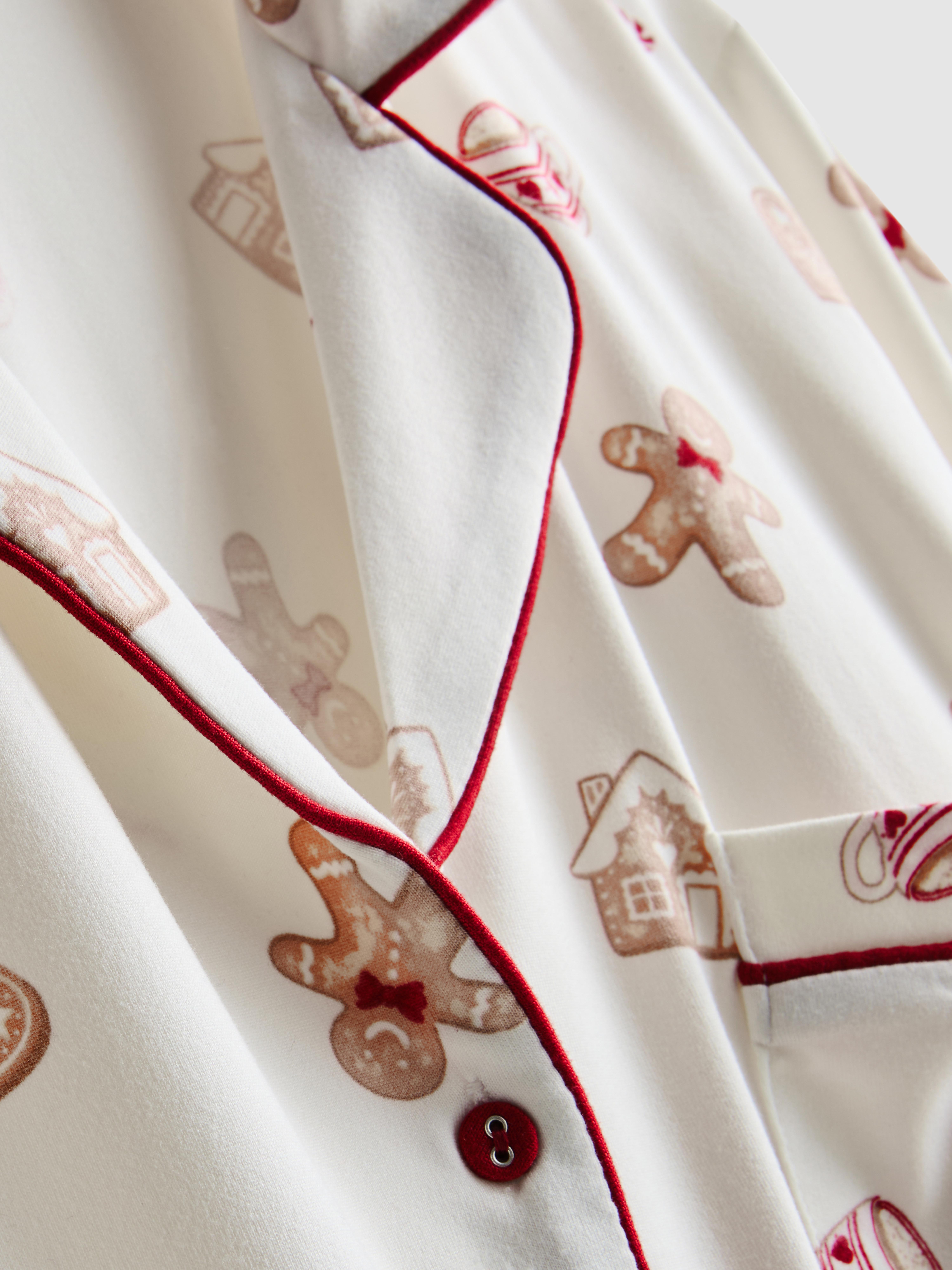 Christmas Printed Boyfriend Pyjamas