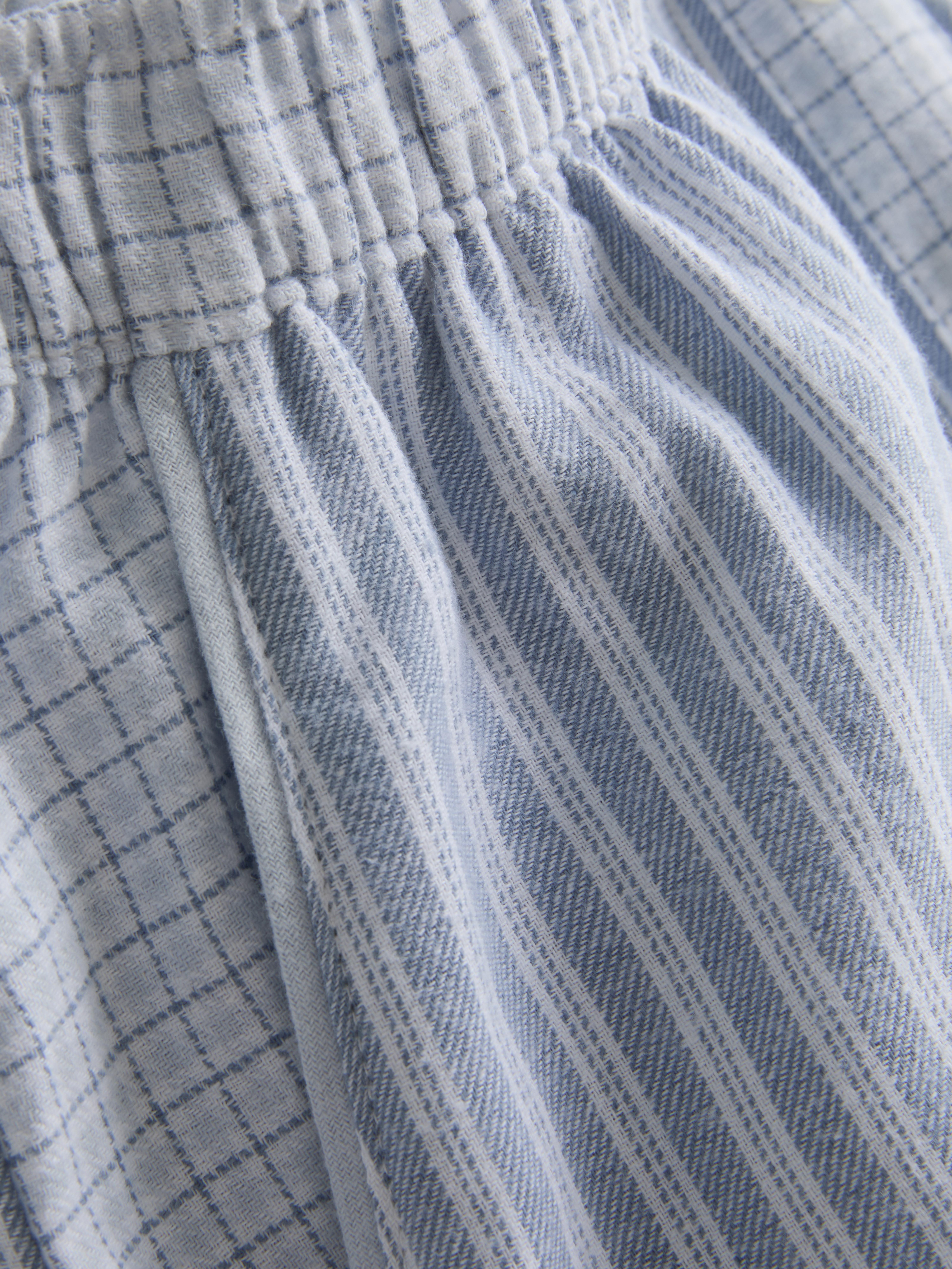 Cotton Woven Pajama Bottoms
