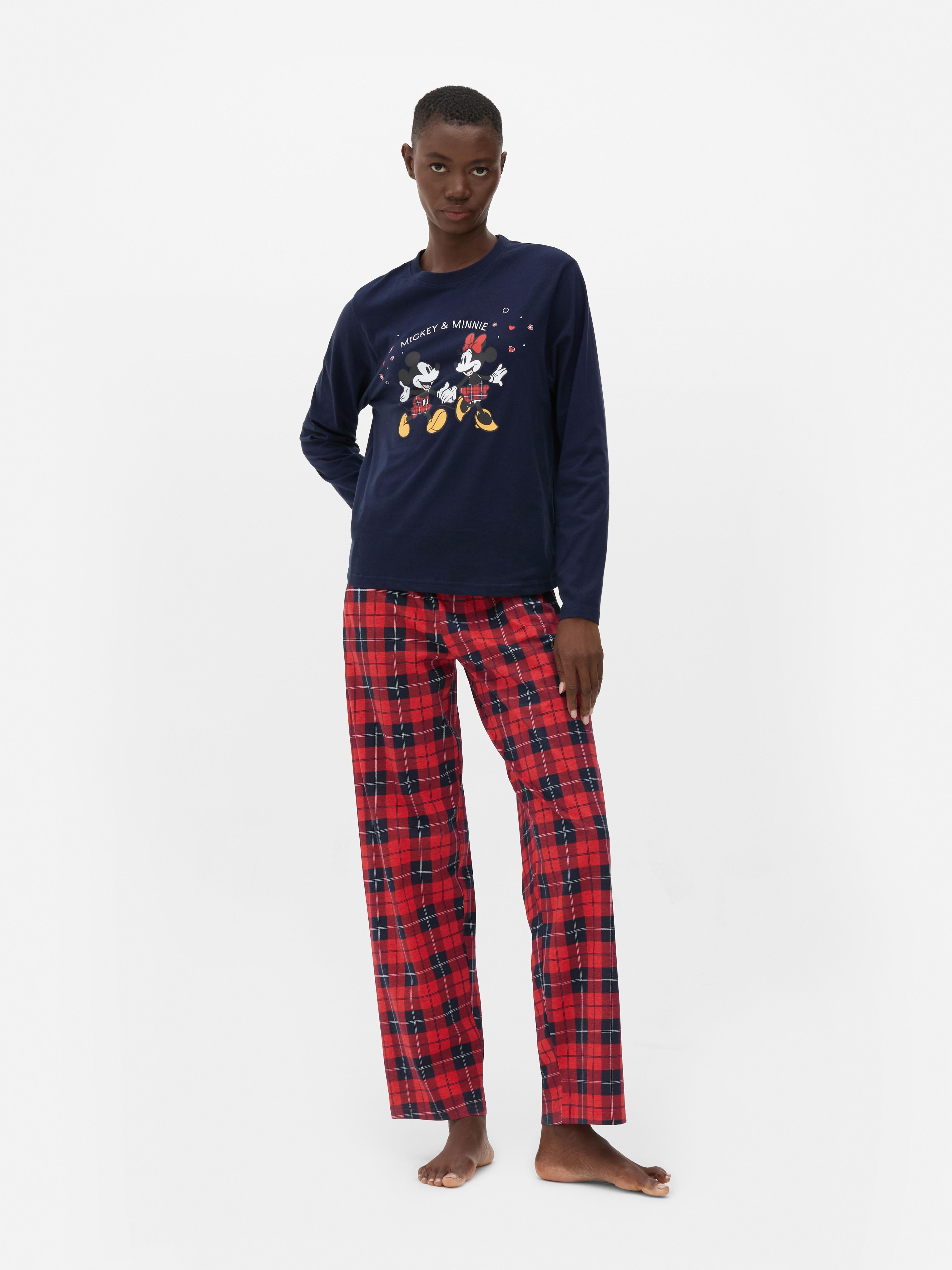 Pyjama à motif écossais Disney Mickey Mouse
