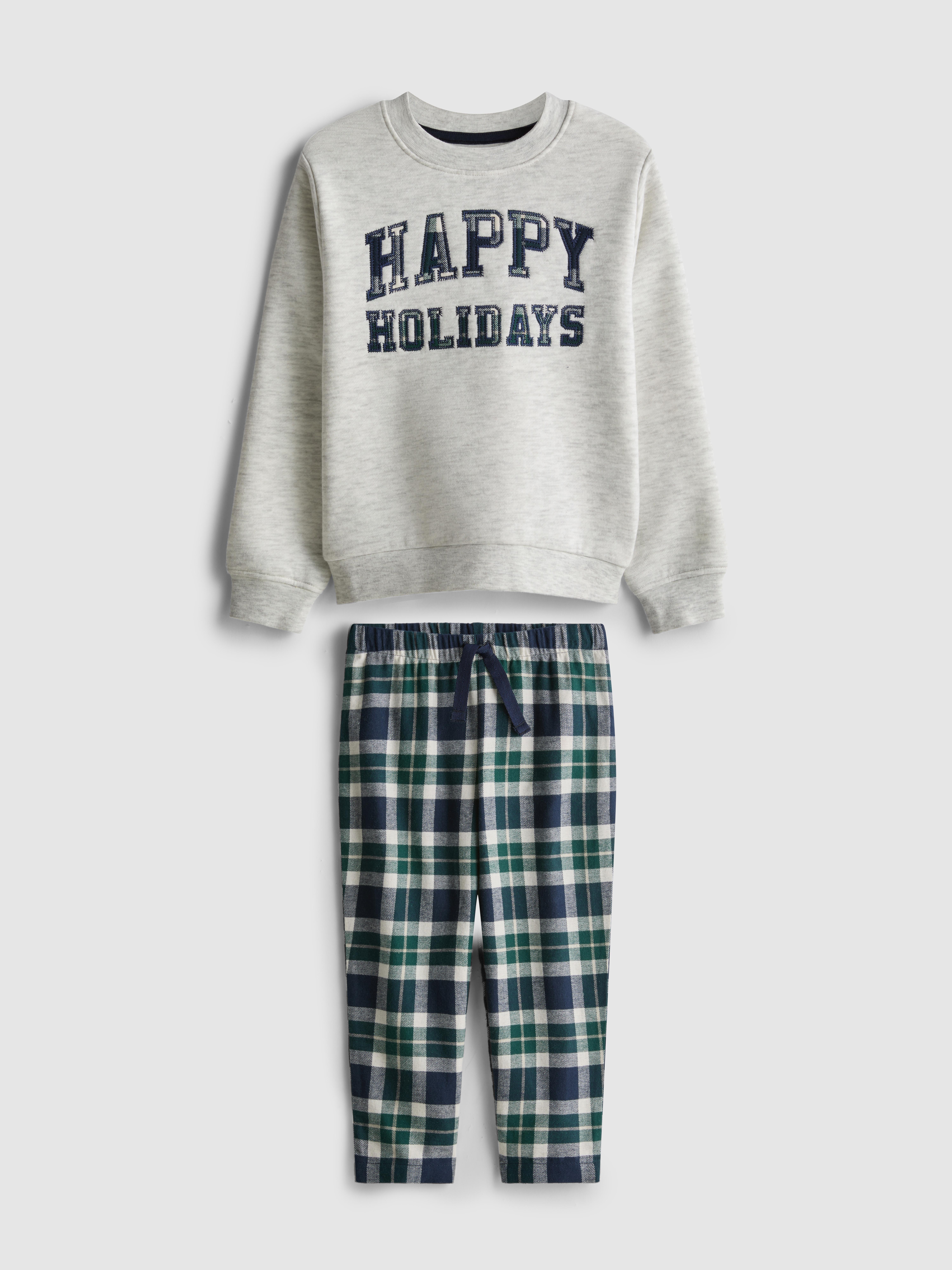 1.5-10yrs | Check Christmas Pyjamas