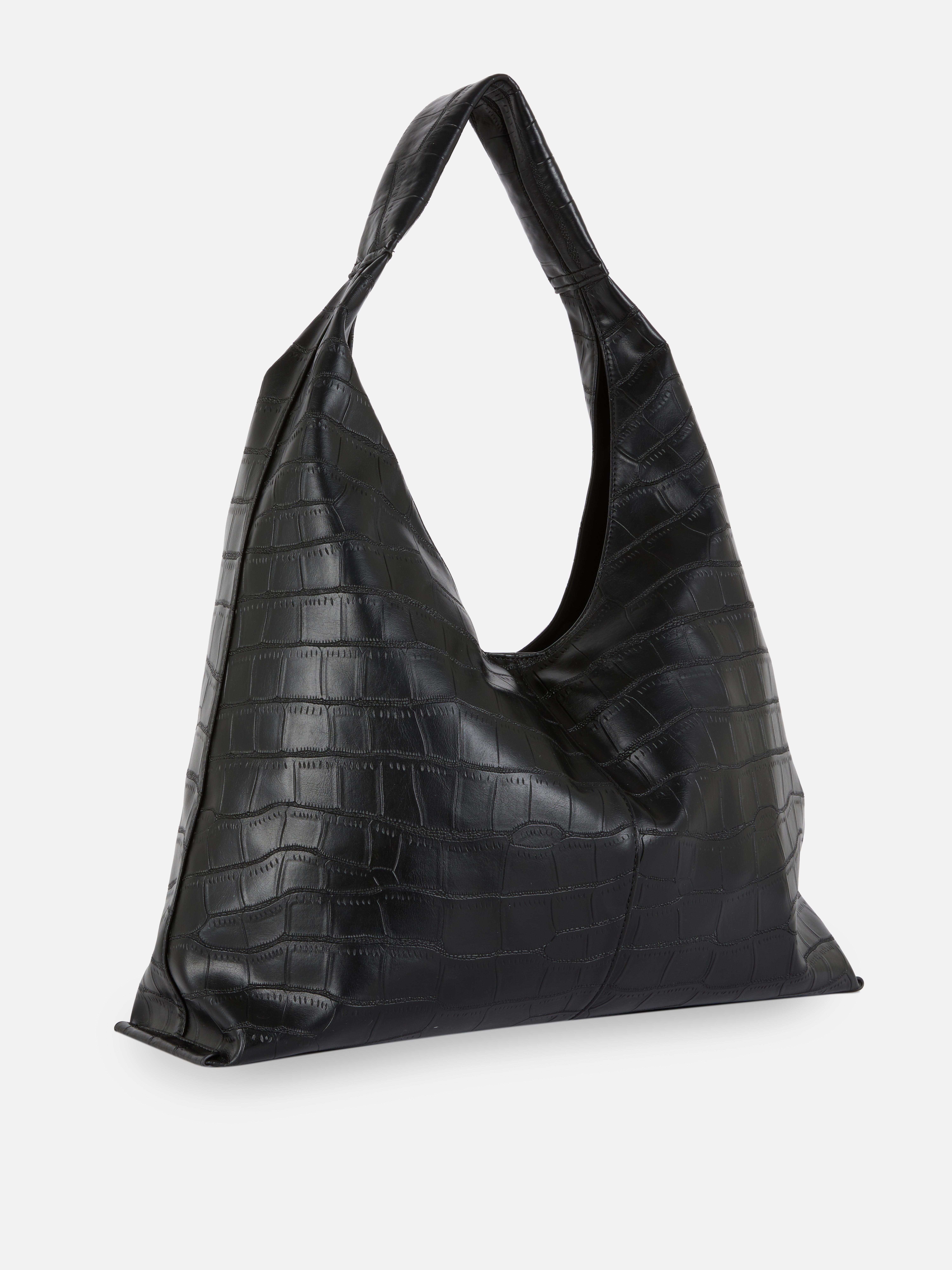 Bolso shopper extragrande texturizado