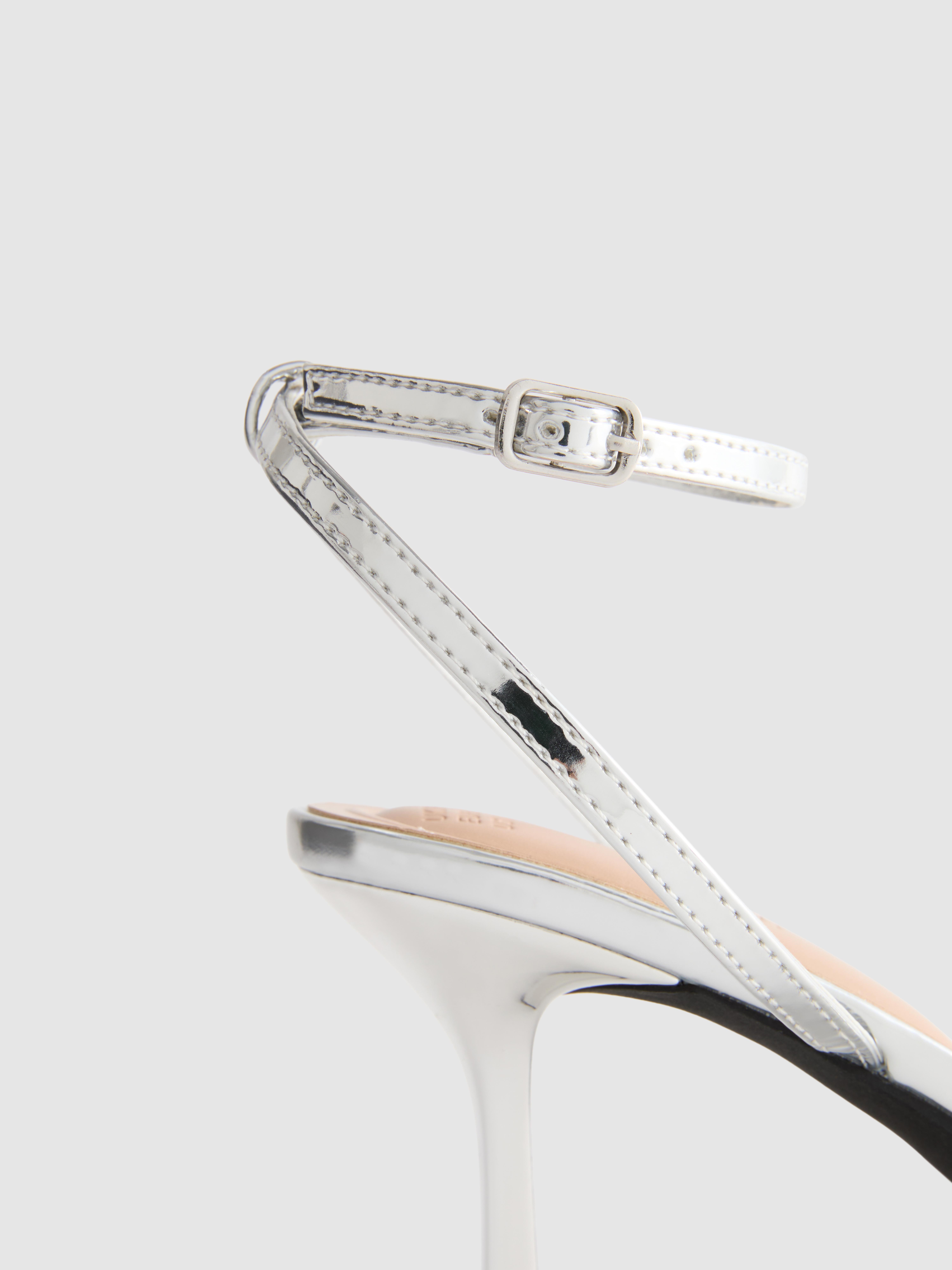 Twisted Detail Heeled Sandals
