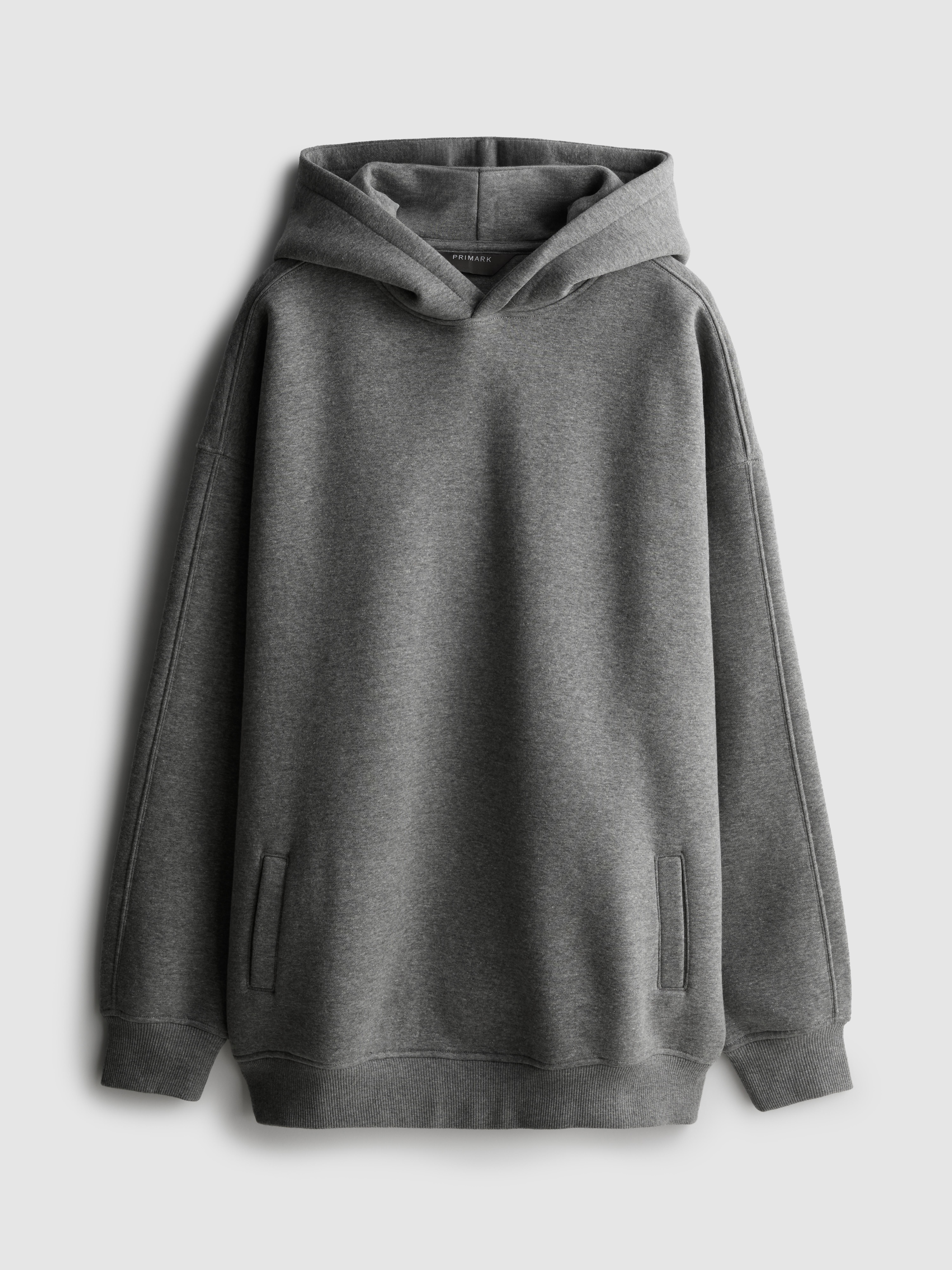 Cotton Blend Oversized Hoodie