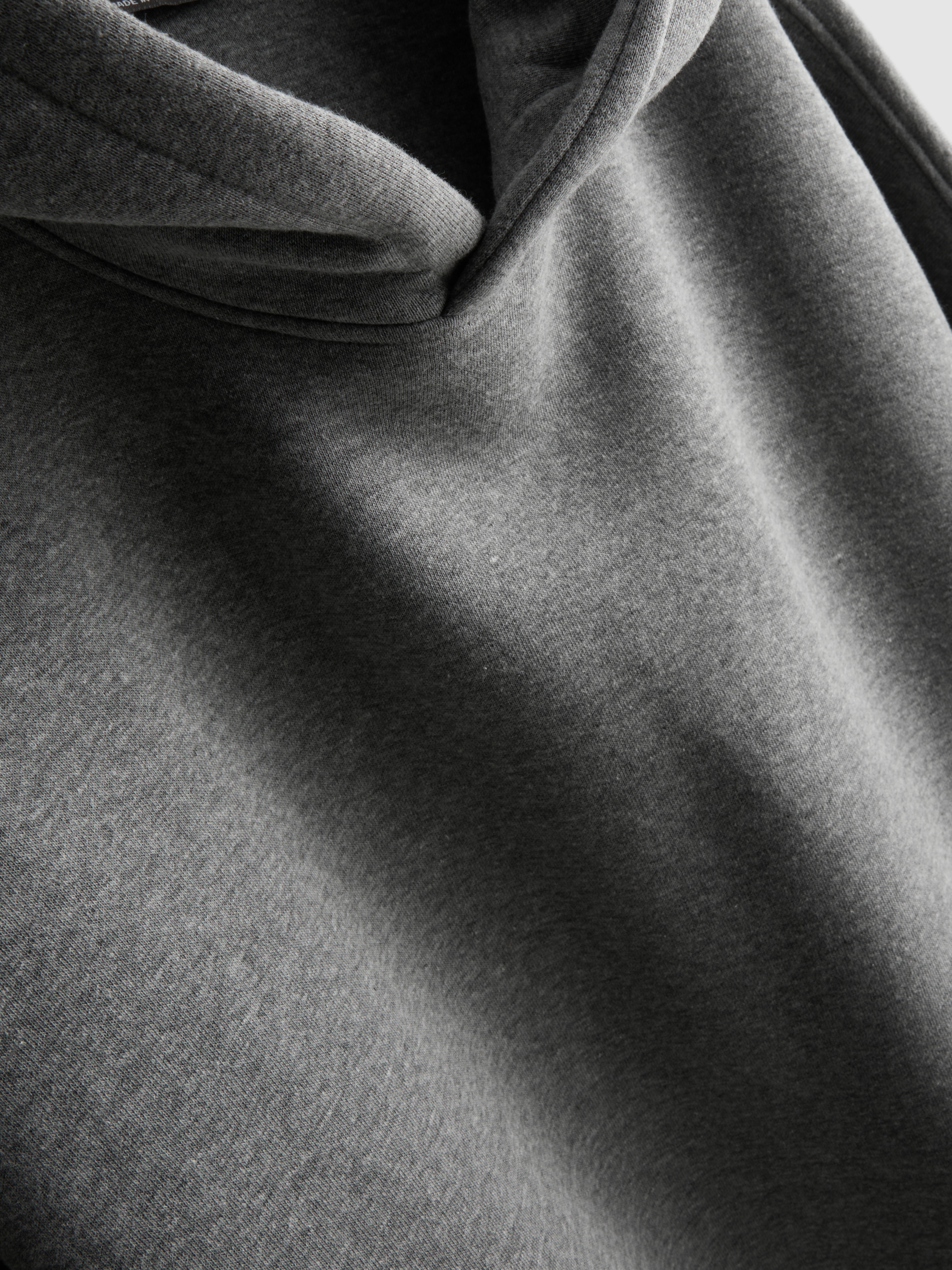 Cotton Blend Oversized Hoodie